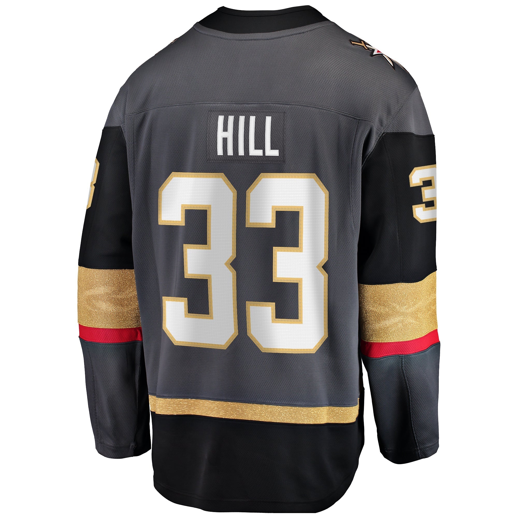 Men's Fanatics Branded Adin Hill Gray Vegas Golden Knights Alternate Breakaway Jersey - vstockx