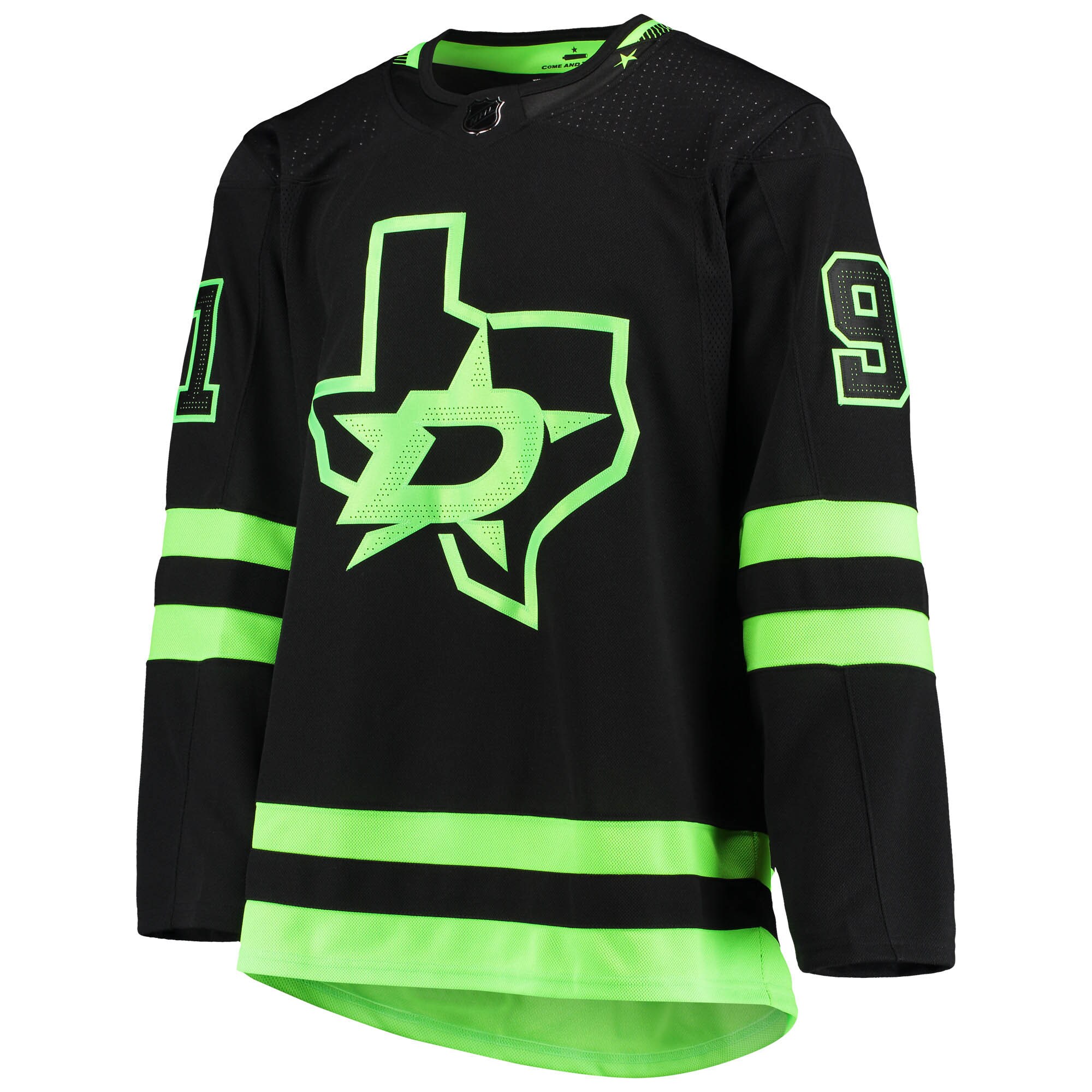Tyler Seguin Dallas Stars adidas Alternate Primegreen Authentic Pro Player Jersey - Black - vstockx