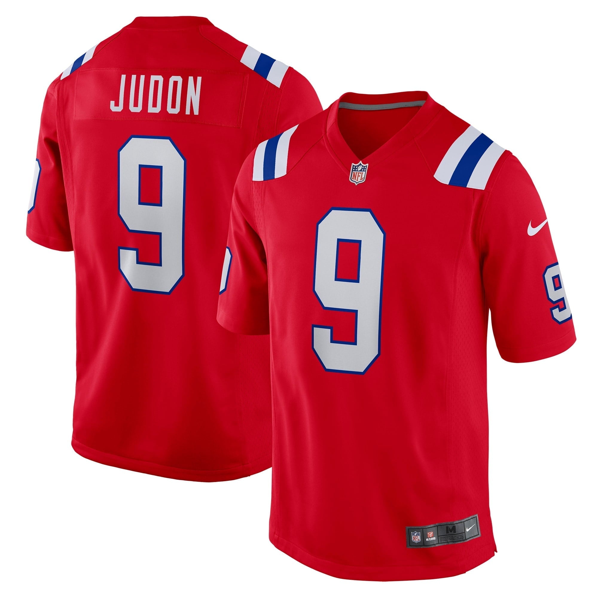 Men's Nike Matthew Judon Red New England Patriots Game Jersey - vstockx