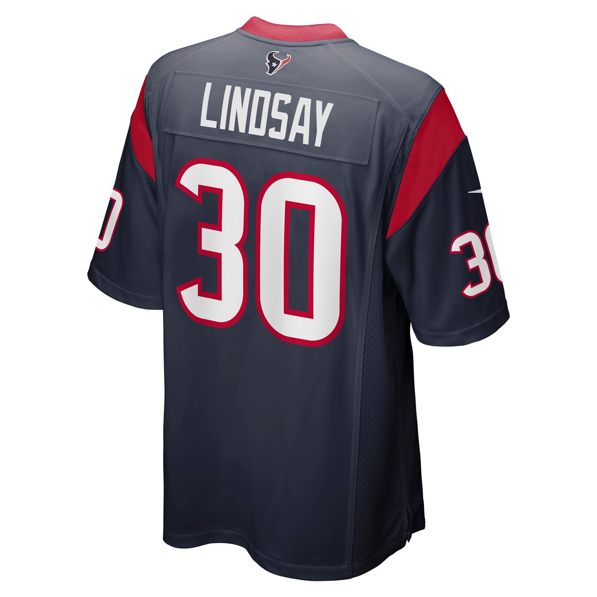 Phillip Lindsay Houston Texans Nike Game Jersey - Navy - vstockx