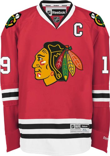 Youth Chicago Blackhawks Jonathan Toews Premier Home Jersey - vstockx