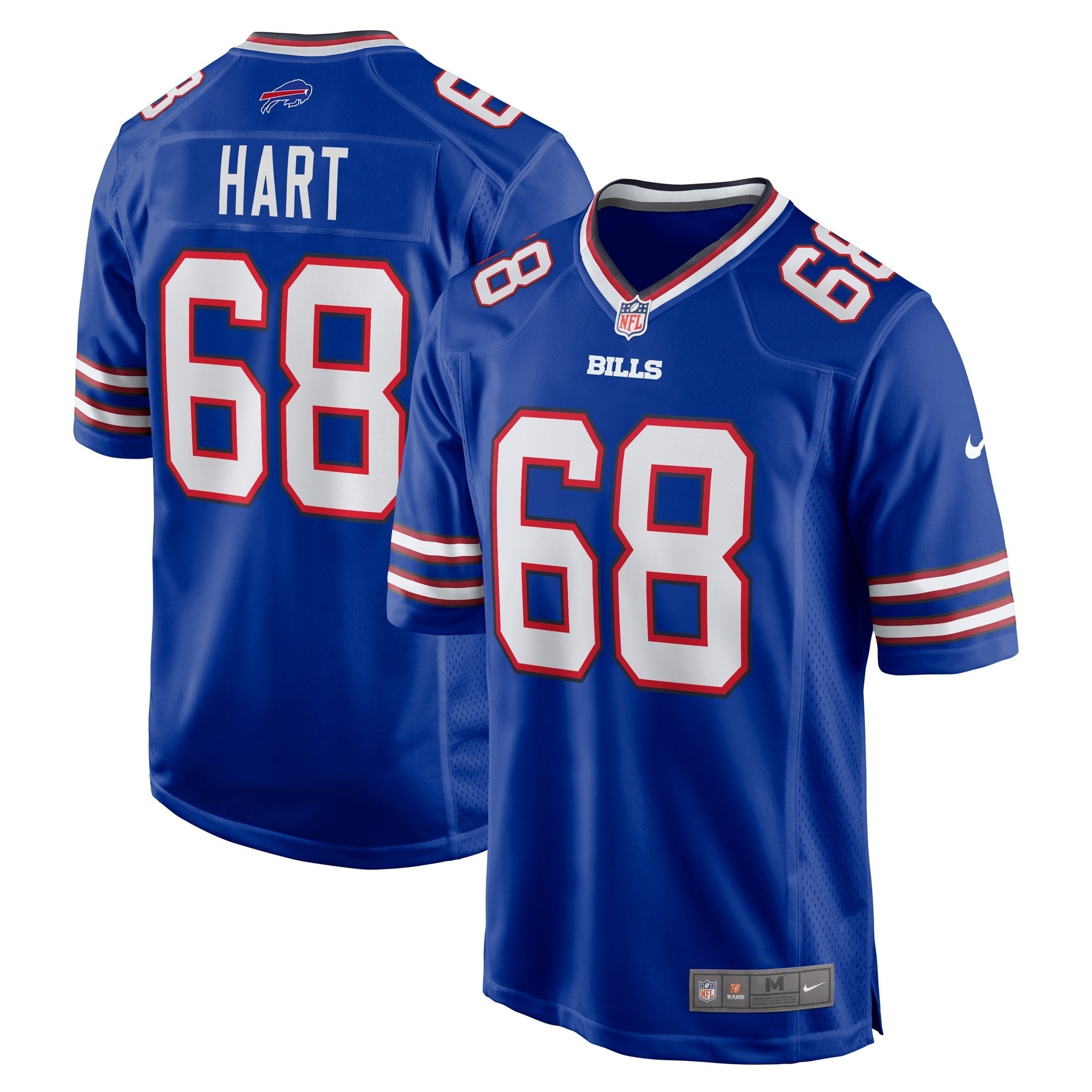 Men's Nike Bobby Hart Royal Buffalo Bills Game Jersey - vstockx