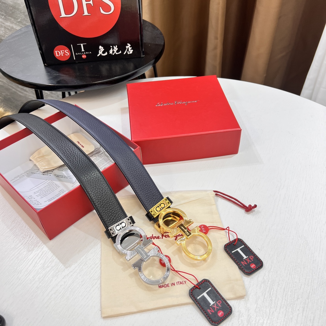 Streetwear Belt Ferragamo 319718 size:3.5cm - vstockx