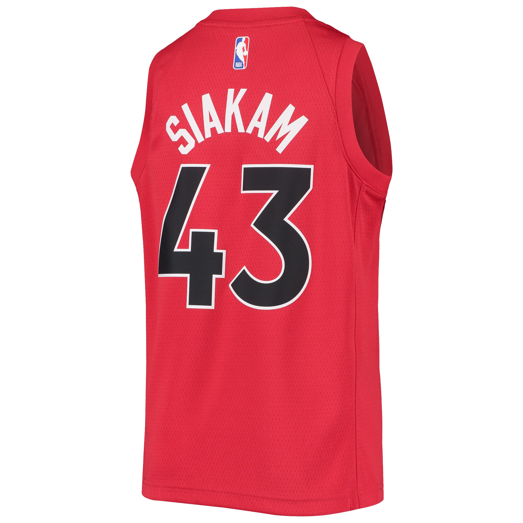 Pascal Siakam Toronto Raptors Nike Youth 2020/21 Swingman Jersey - Red - Icon Edition - vstockx