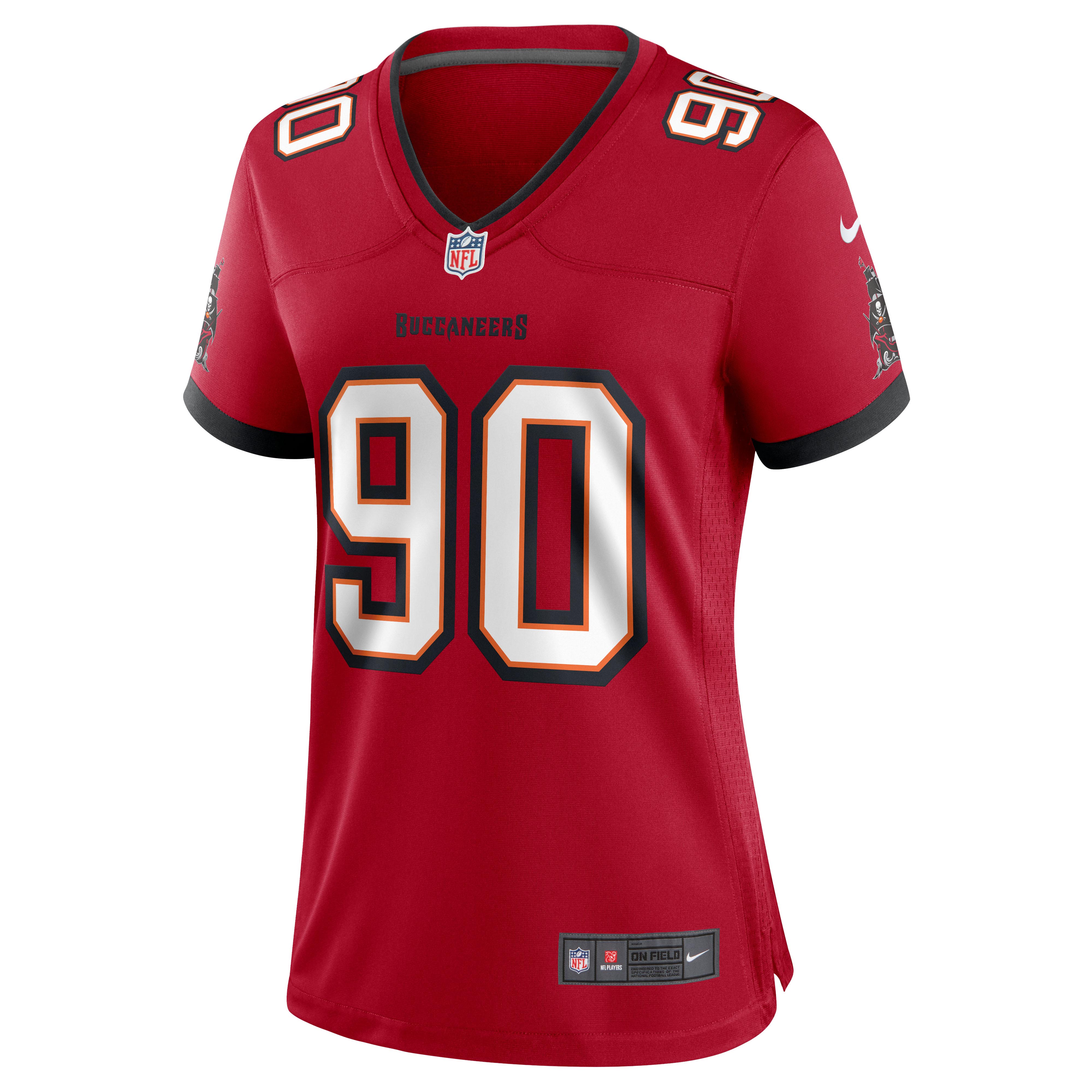 Jason Pierre-Paul Tampa Bay Buccaneers Nike Women's Game Jersey - Red - vstockx