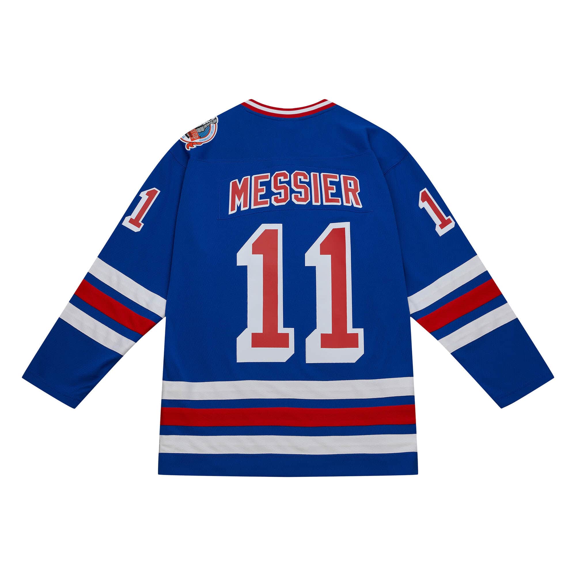 Blue Line Mark Messier New York Rangers 1993 Jersey - vstockx