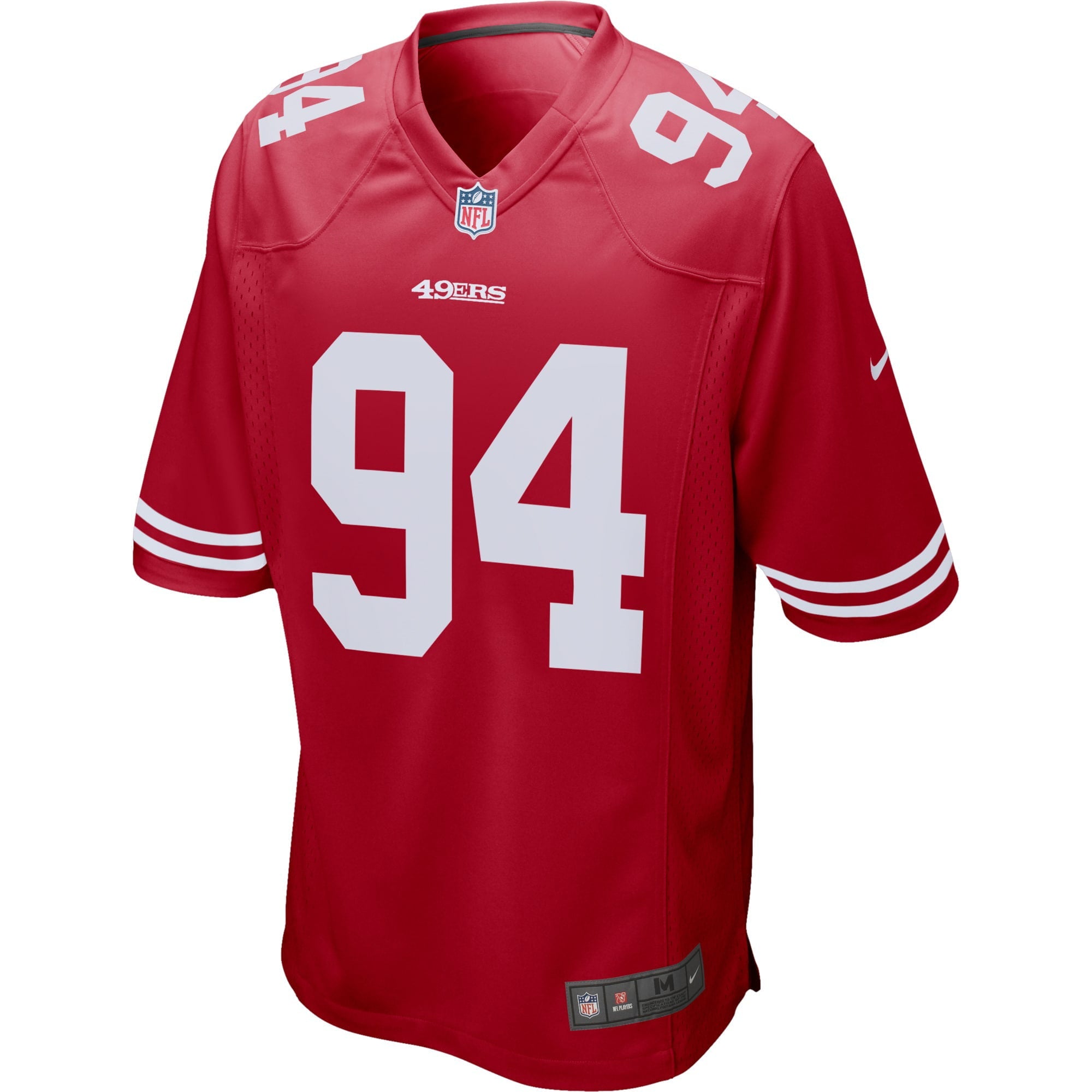 Men's Nike Solomon Thomas Scarlet San Francisco 49ers Player Game Jersey - vstockx