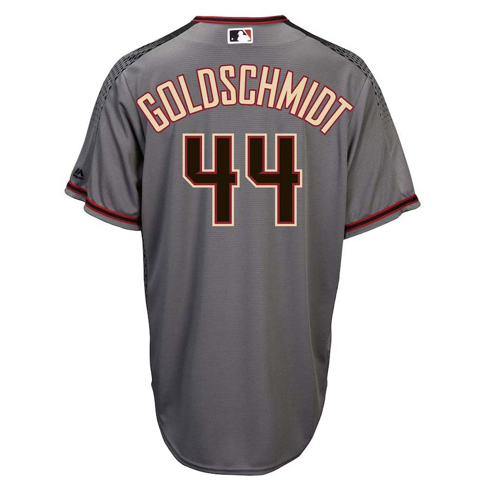 Youth Arizona Diamondbacks Paul Goldschmidt Replica Road Jersey - Gray - vstockx