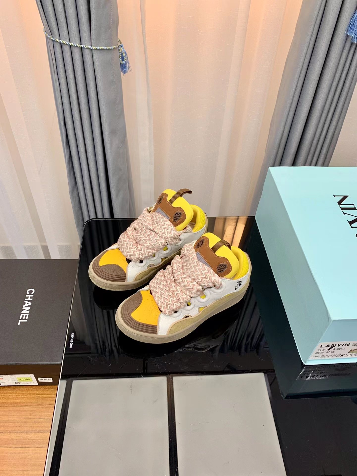 Lanvin Leather Curb yolk - vstockx