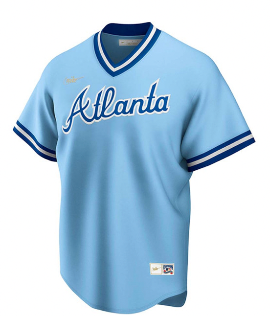 Men's Dale Murphy Atlanta Braves Blue Cooperstown Collection Player Jersey - vstockx