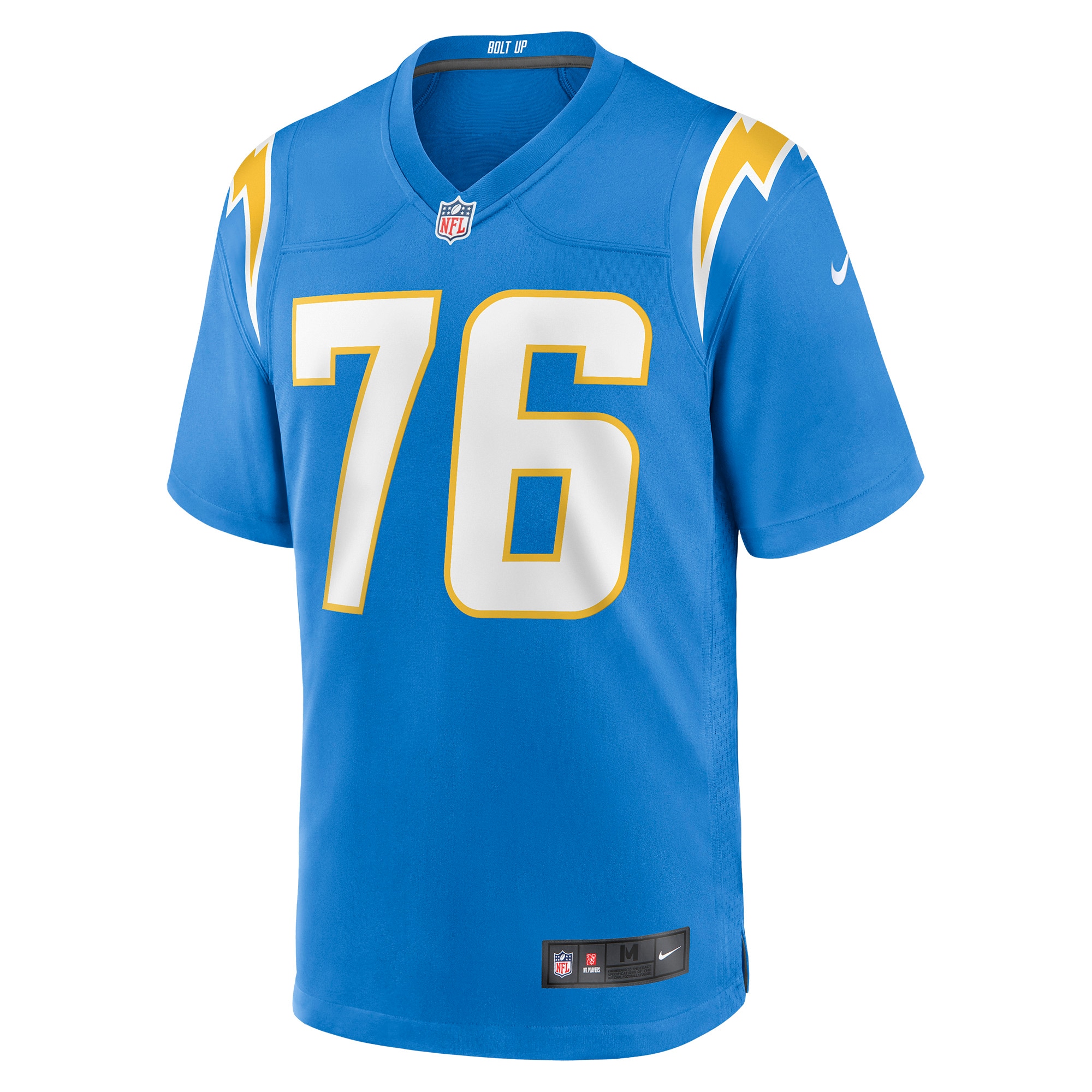 Will Clapp Los Angeles Chargers Nike Game Jersey - Powder Blue - vstockx