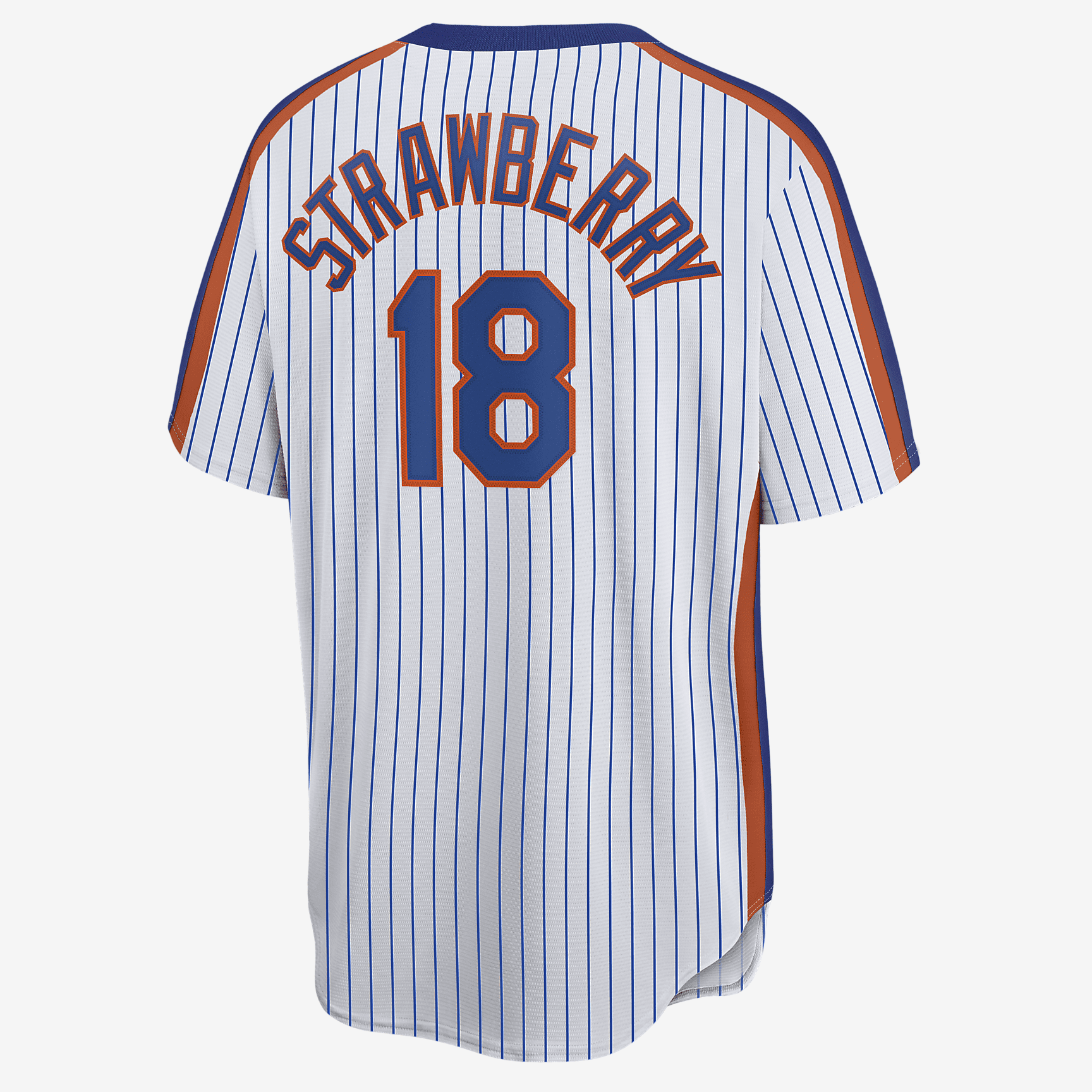 MLB New York Mets (Darryl Strawberry) Men's Cooperstown Baseball Jersey - White - vstockx