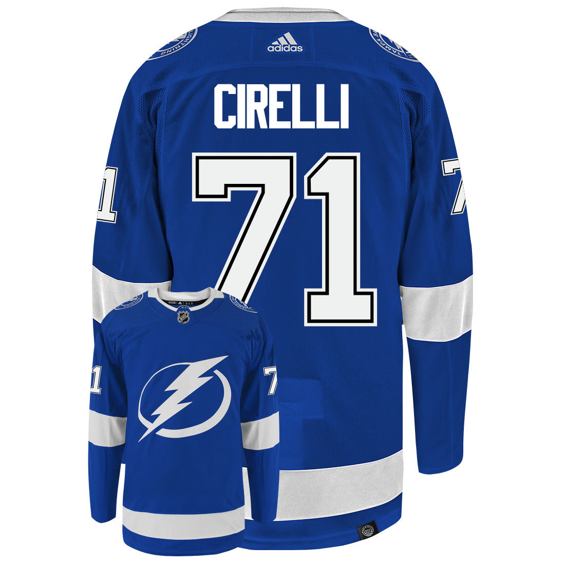Anthony Cirelli Tampa Bay Lightning Adidas Primegreen Authentic NHL Hockey Jersey - vstockx
