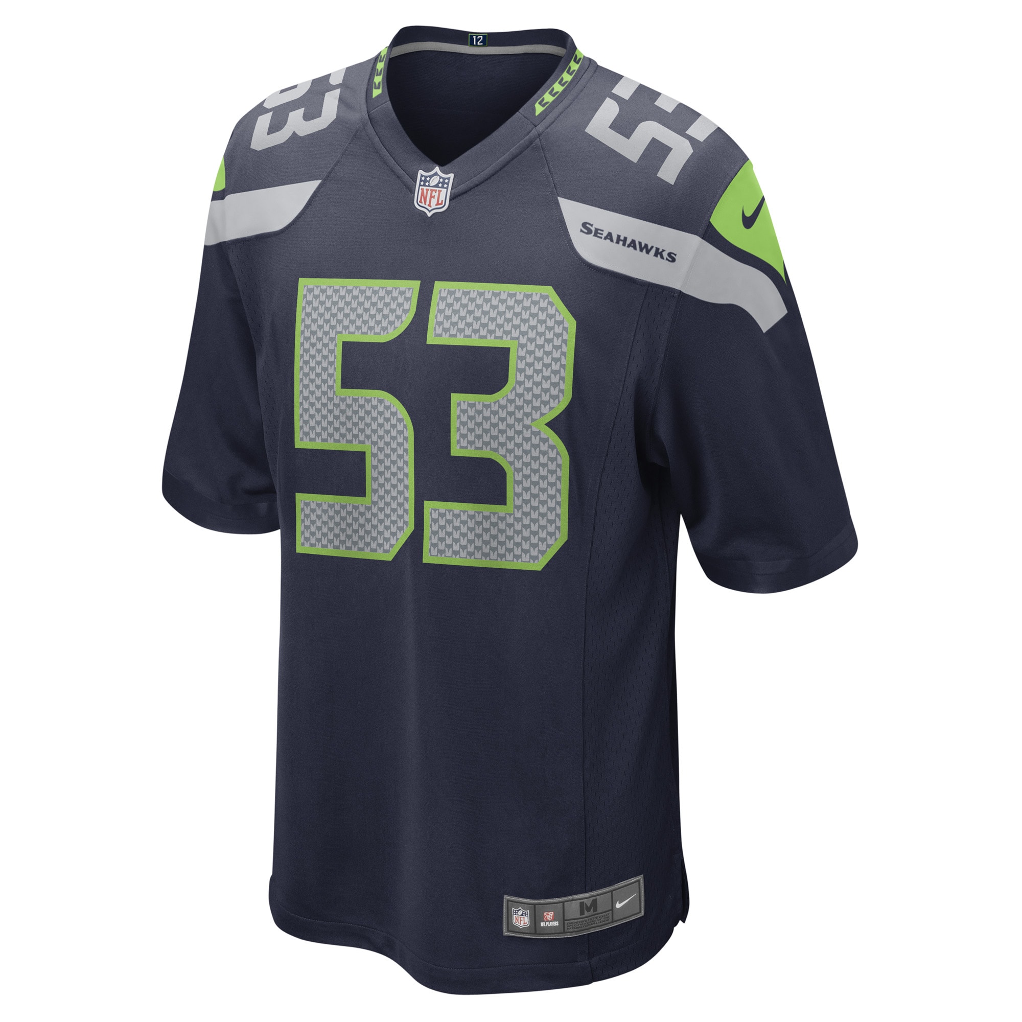Boye Mafe Seattle Seahawks Nike Game Player Jersey - College Navy - vstockx