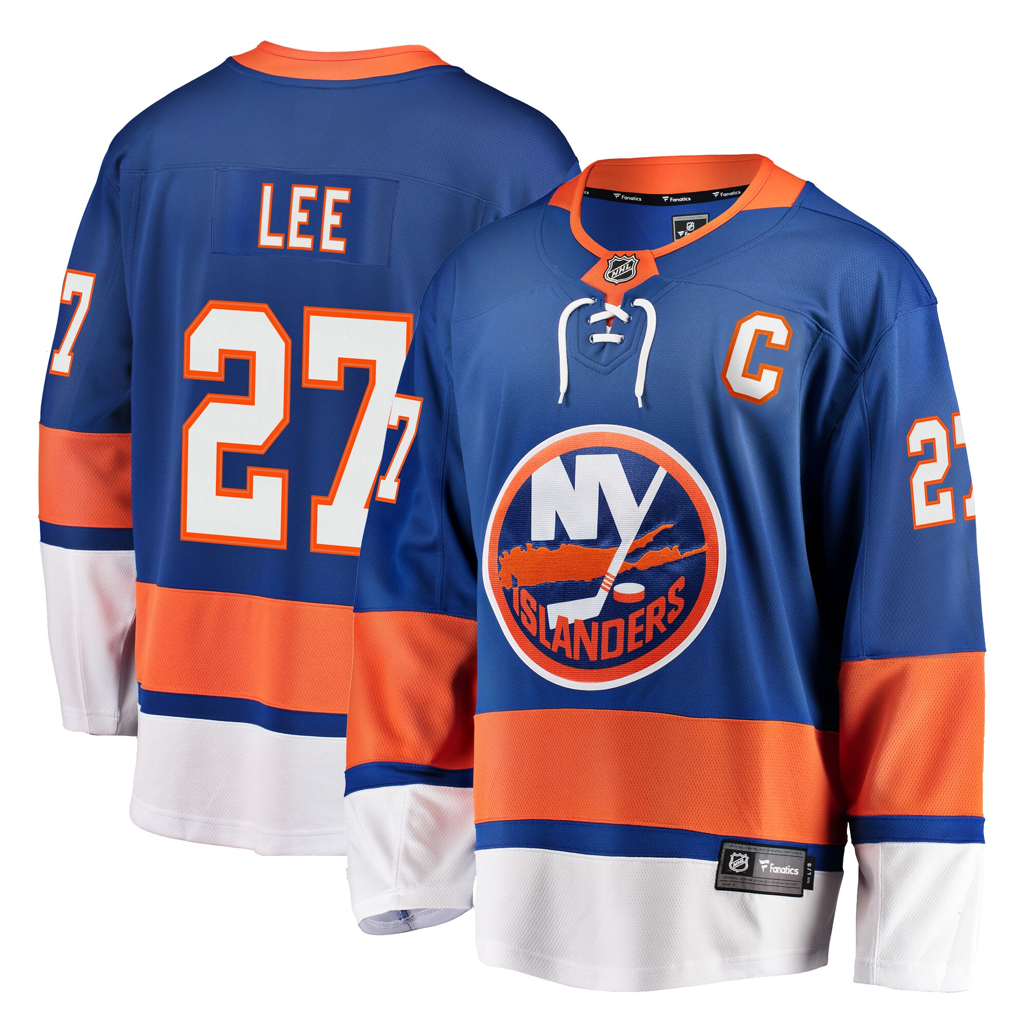 Anders Lee New York Islanders Fanatics Branded Home Premier Breakaway Player Jersey - Royal - vstockx