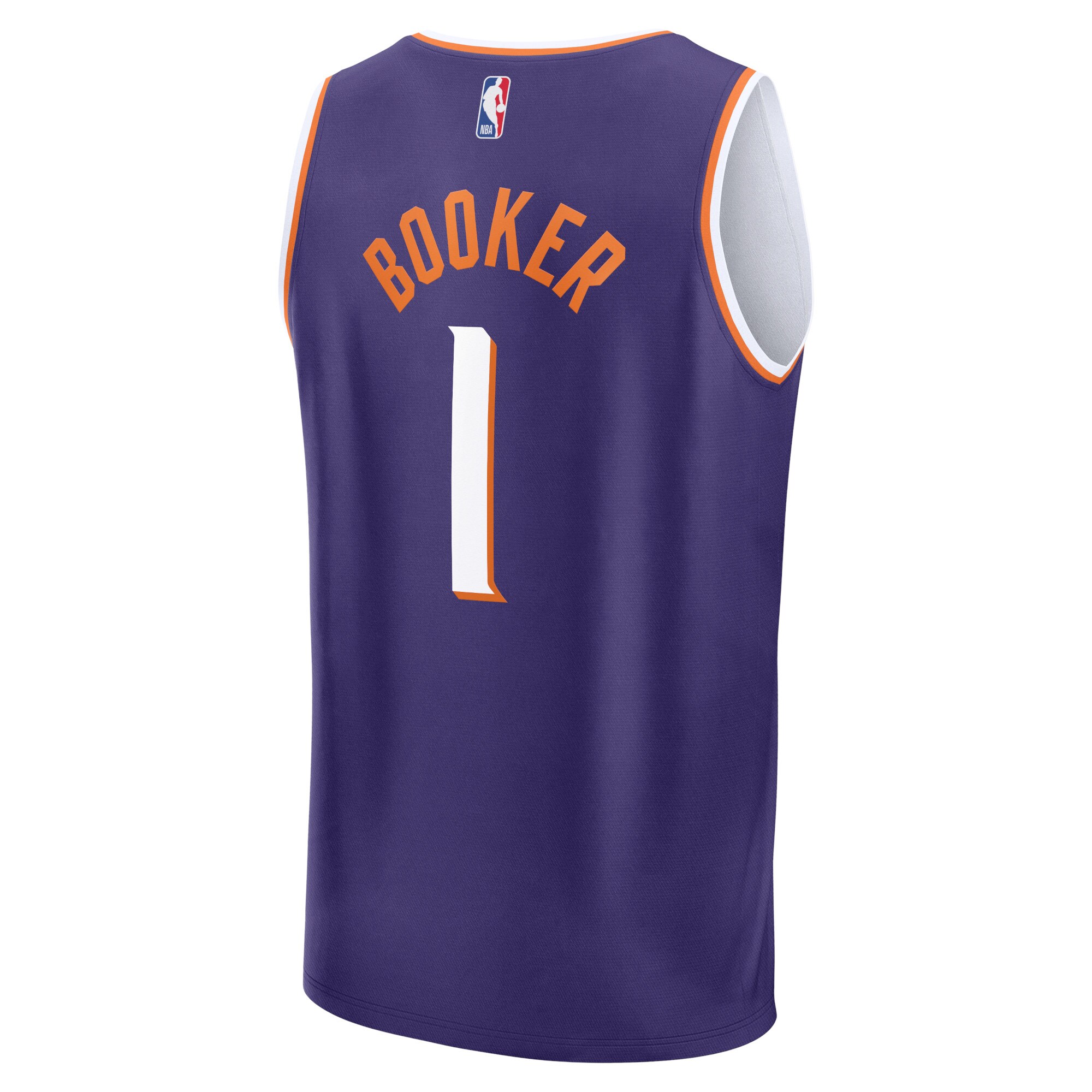 Devin Booker Phoenix Suns Fanatics Branded 2023/24 Fast Break Replica Jersey - Icon Edition - Purple - vstockx