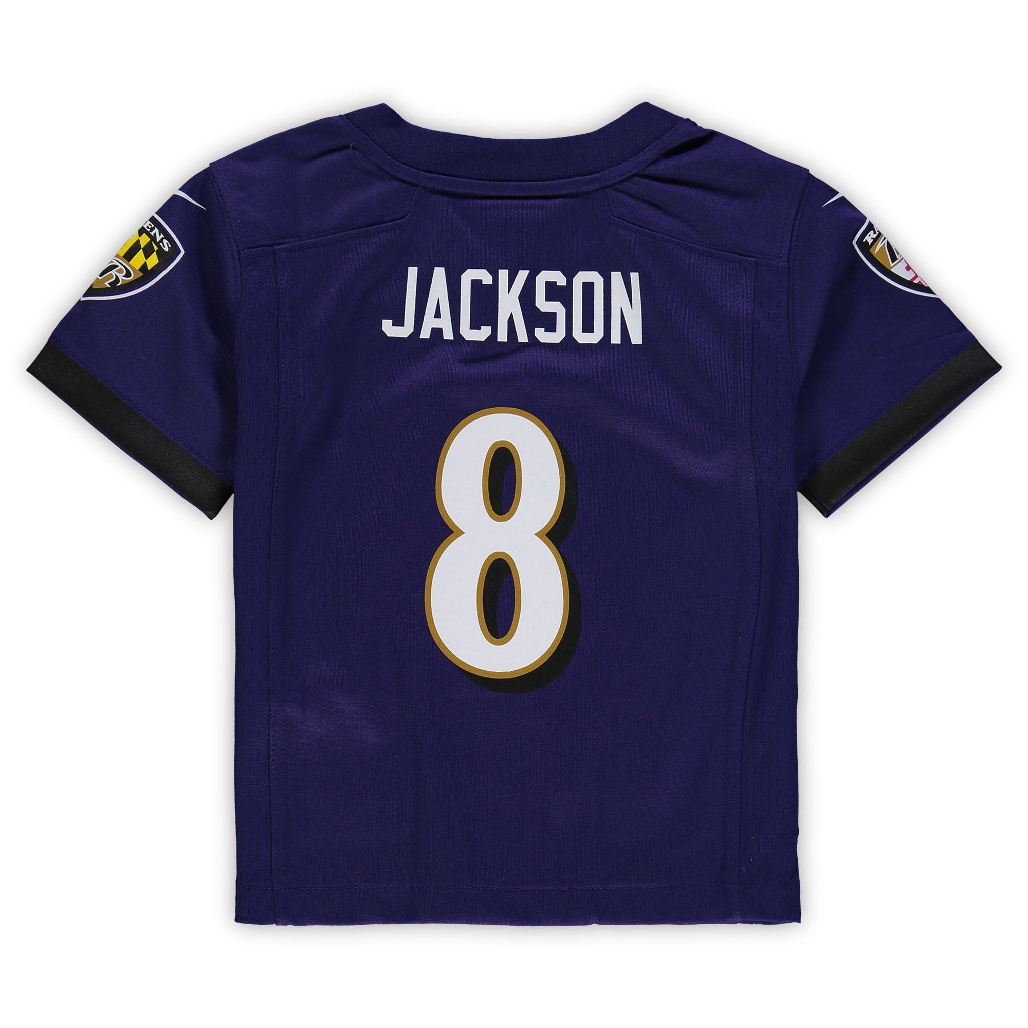 Toddler Nike Lamar Jackson Purple Baltimore Ravens Game Jersey - vstockx