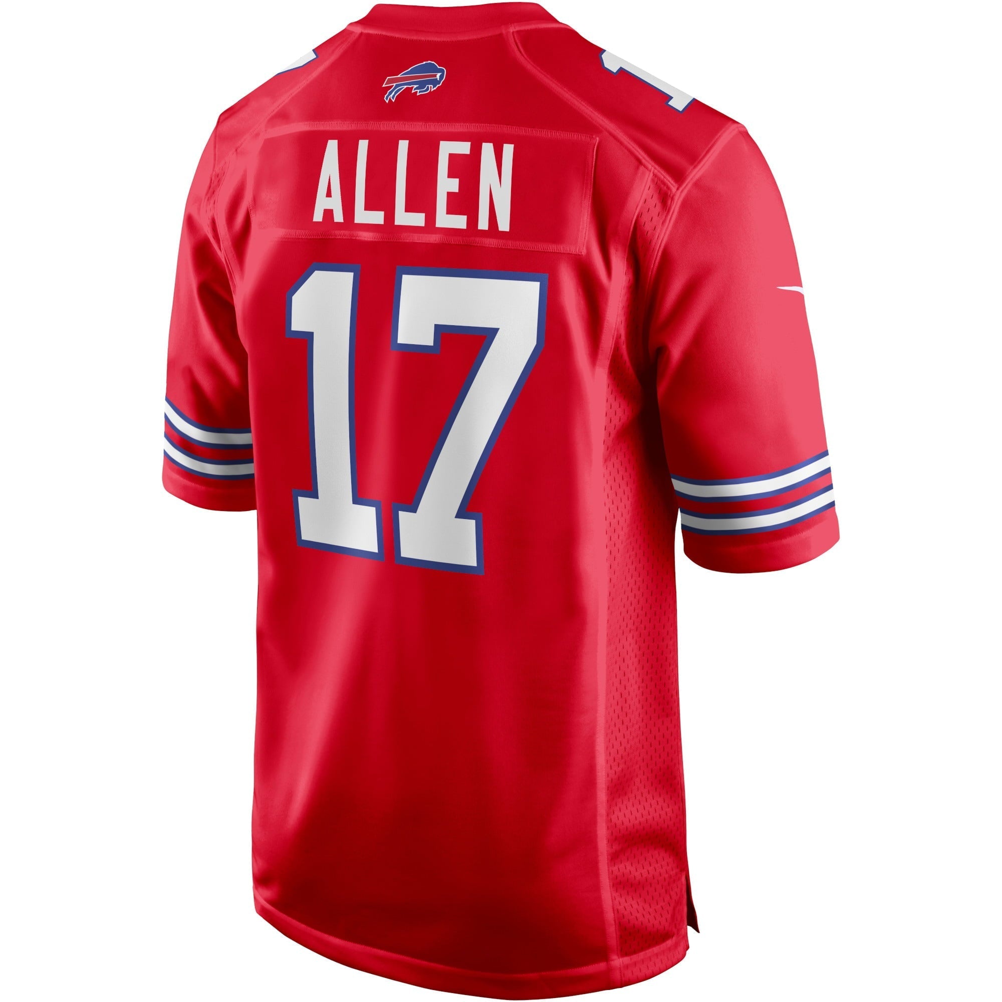 Men's Nike Josh Allen Red Buffalo Bills Alternate Game Player Jersey - vstockx