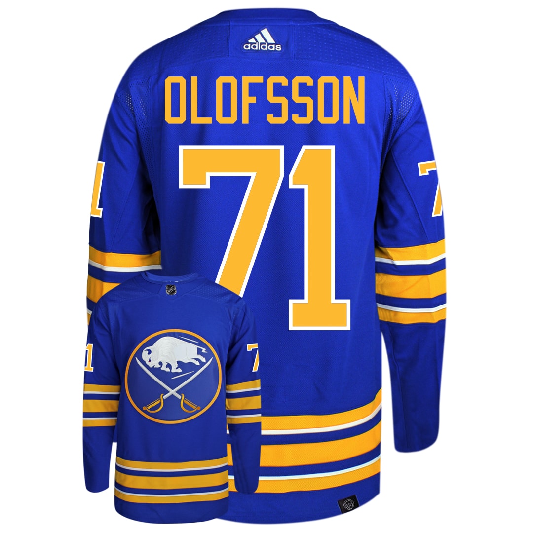 Victor Olofsson Buffalo Sabres Adidas Primegreen Authentic NHL Hockey Jersey - vstockx