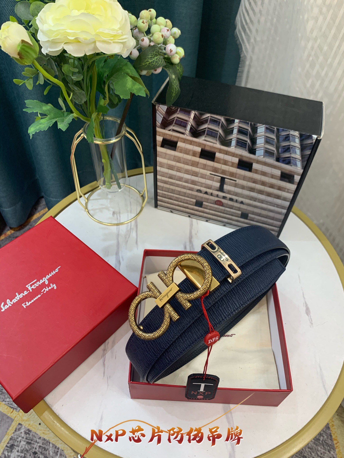 Streetwear Belt Ferragamo 319137 size:3.5cm - vstockx