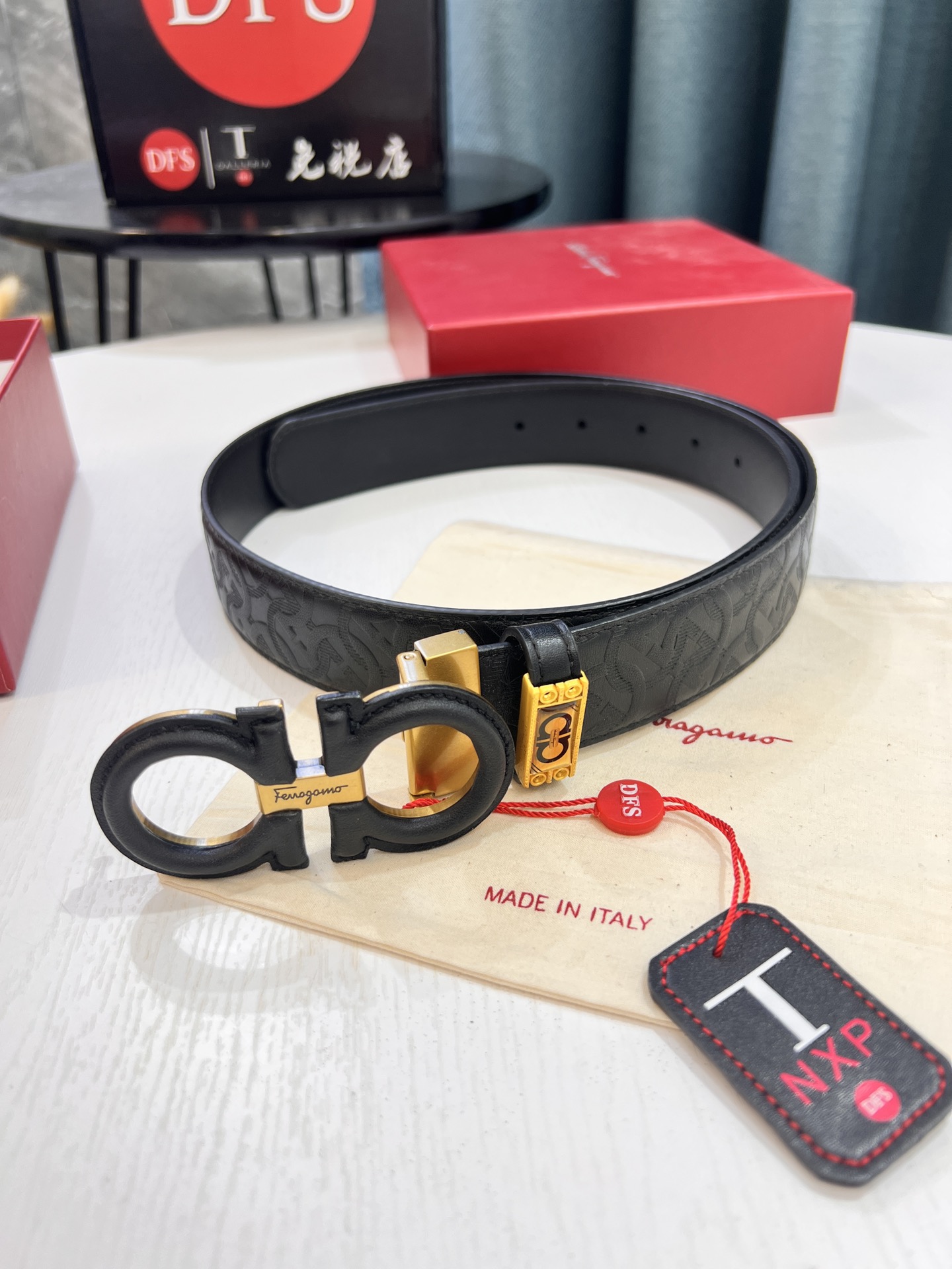 Streetwear Belt Ferragamo 319580 size:3.5cm - vstockx