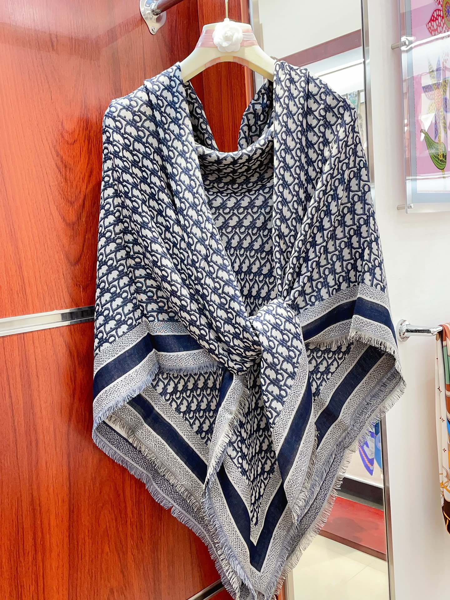 Streetwear Scarf Dior 328756 SIZE:140cm*140cm - vstockx