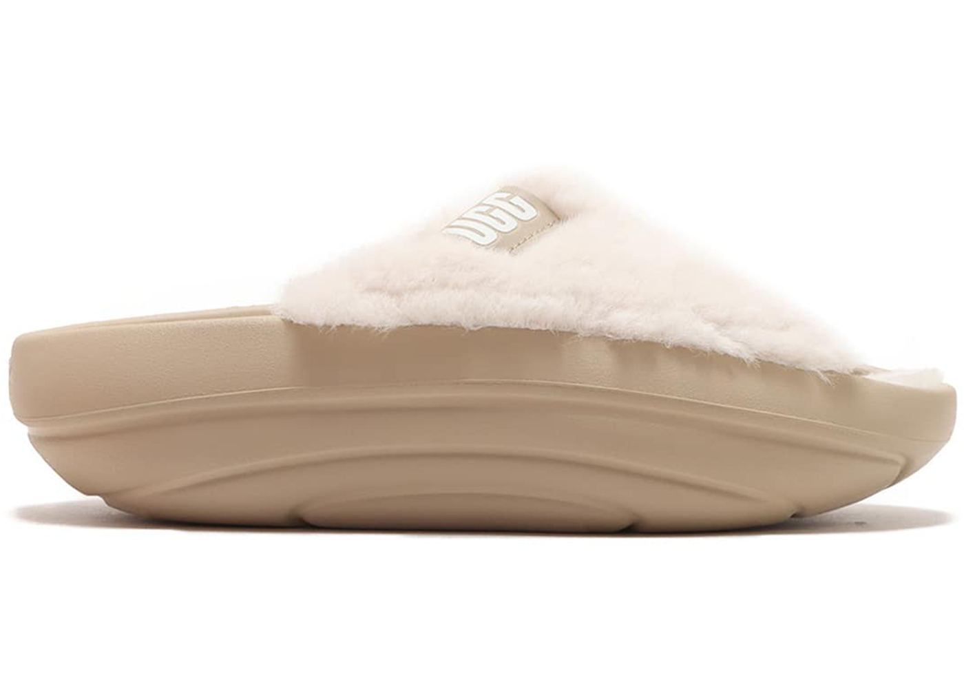 UGG FoamO UGGplush Slide Mustard Seed (Women's) - vstockx