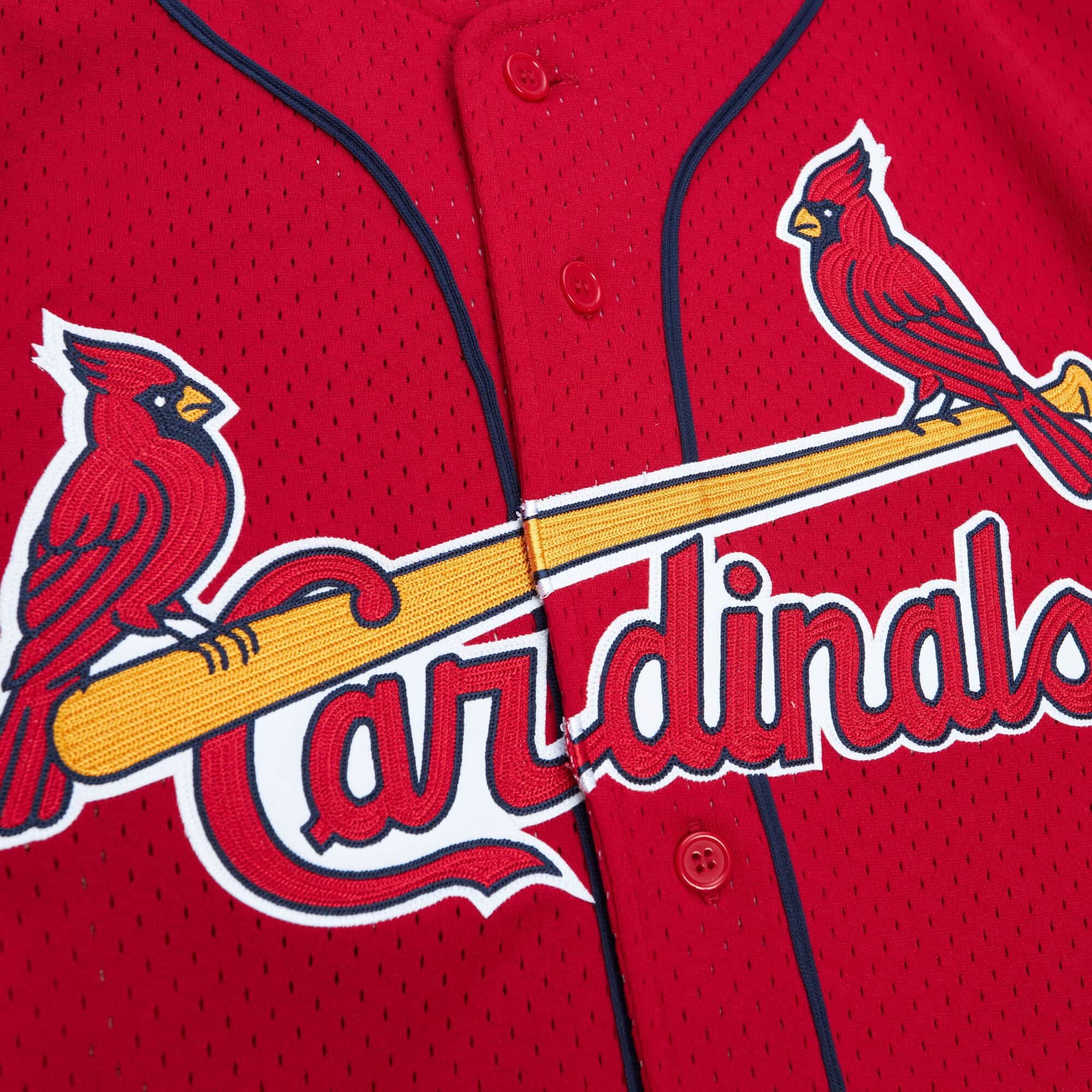 Authentic Mark Mcgwire St. Louis Cardinals 1998 BP Jersey - vstockx