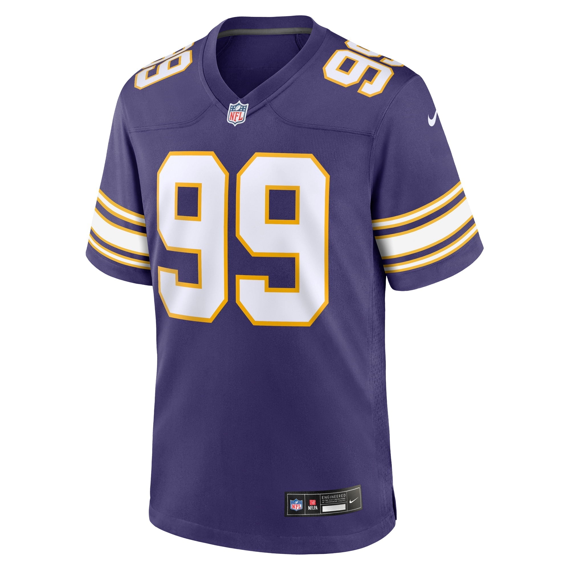 Men's Nike Danielle Hunter Purple Minnesota Vikings Classic Player Game Jersey - vstockx