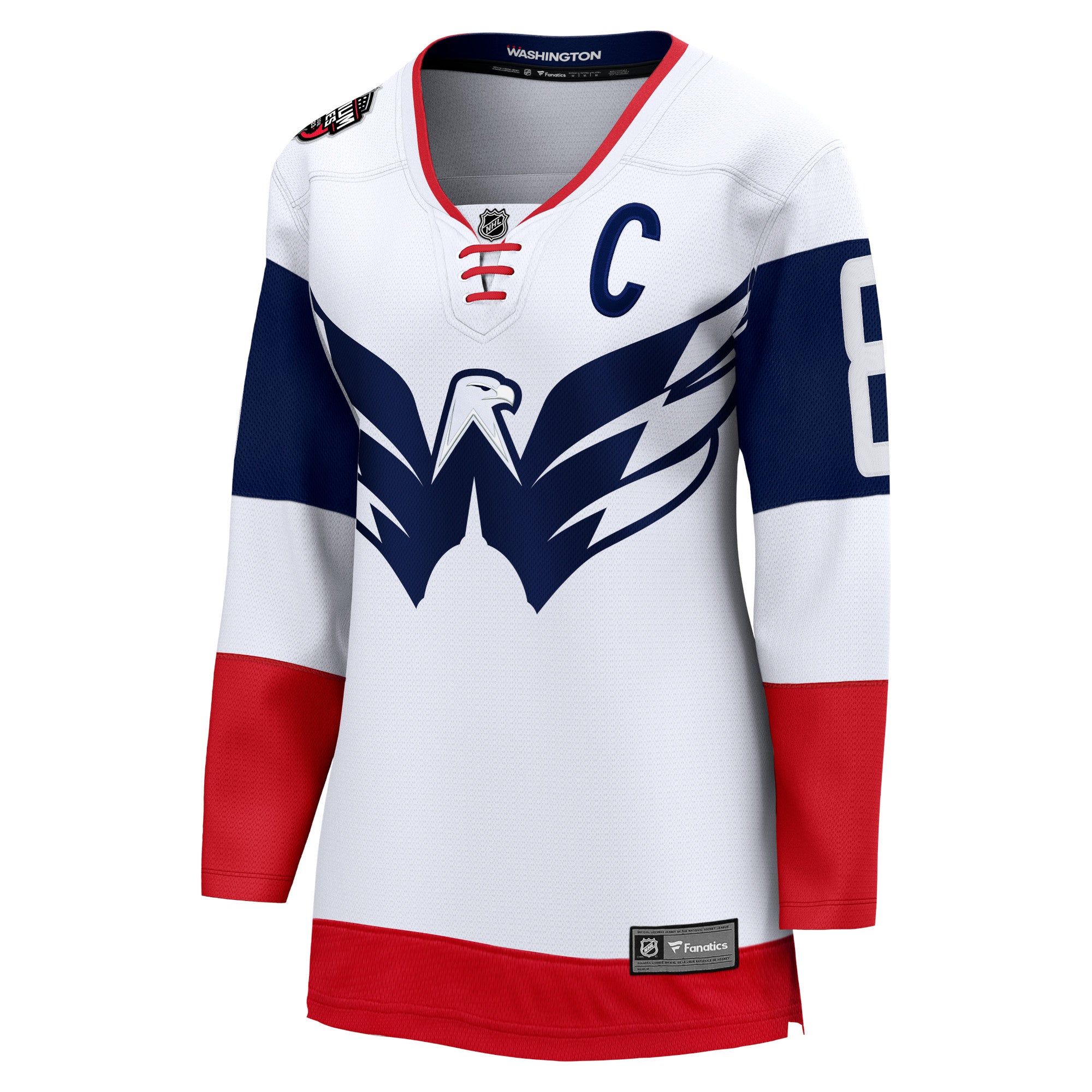 Women's Fanatics Branded Alexander Ovechkin White Washington Capitals 2023 NHL Stadium Series Breakaway Player Jersey - vstockx