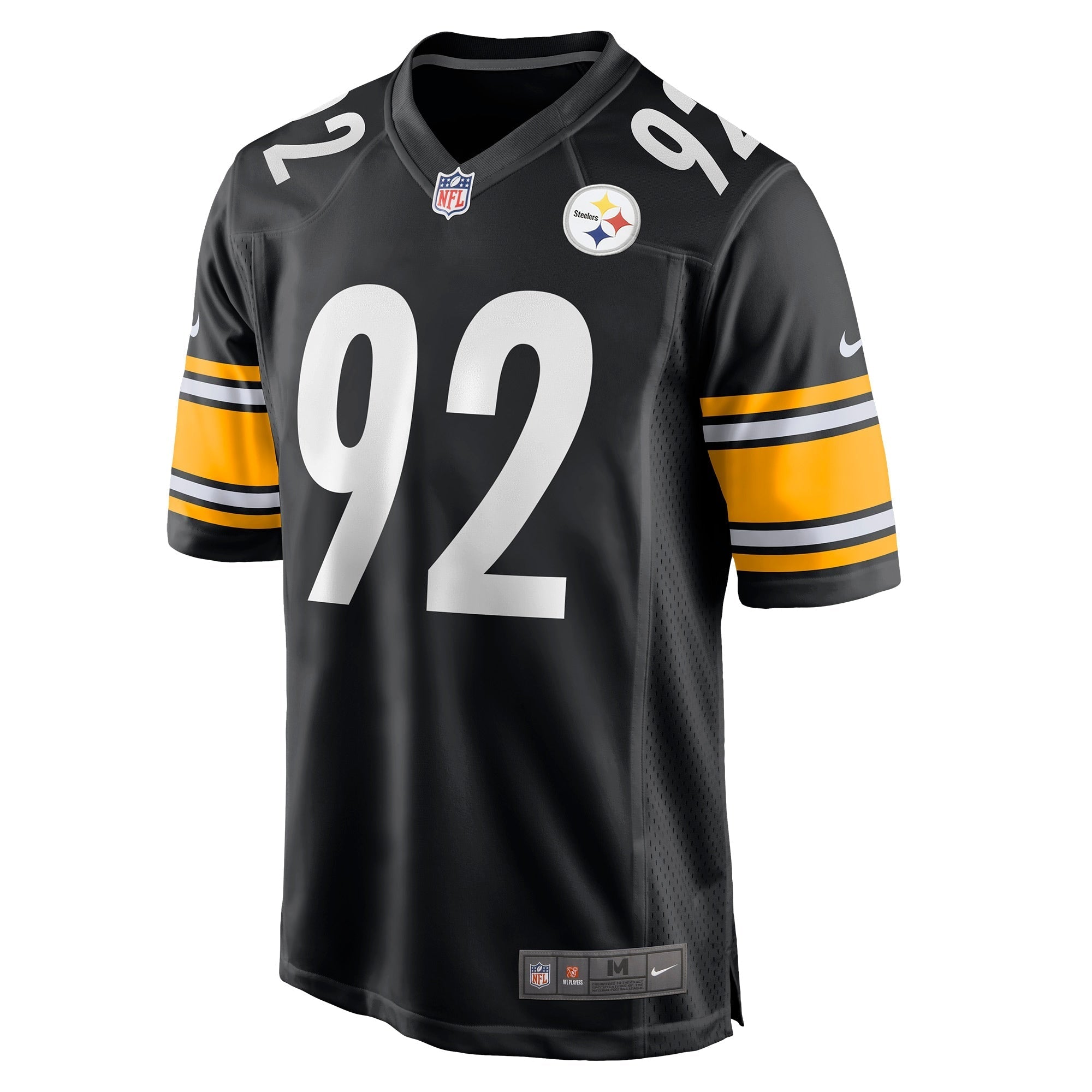 Men's Nike Isaiahh Loudermilk Black Pittsburgh Steelers Game Jersey - vstockx