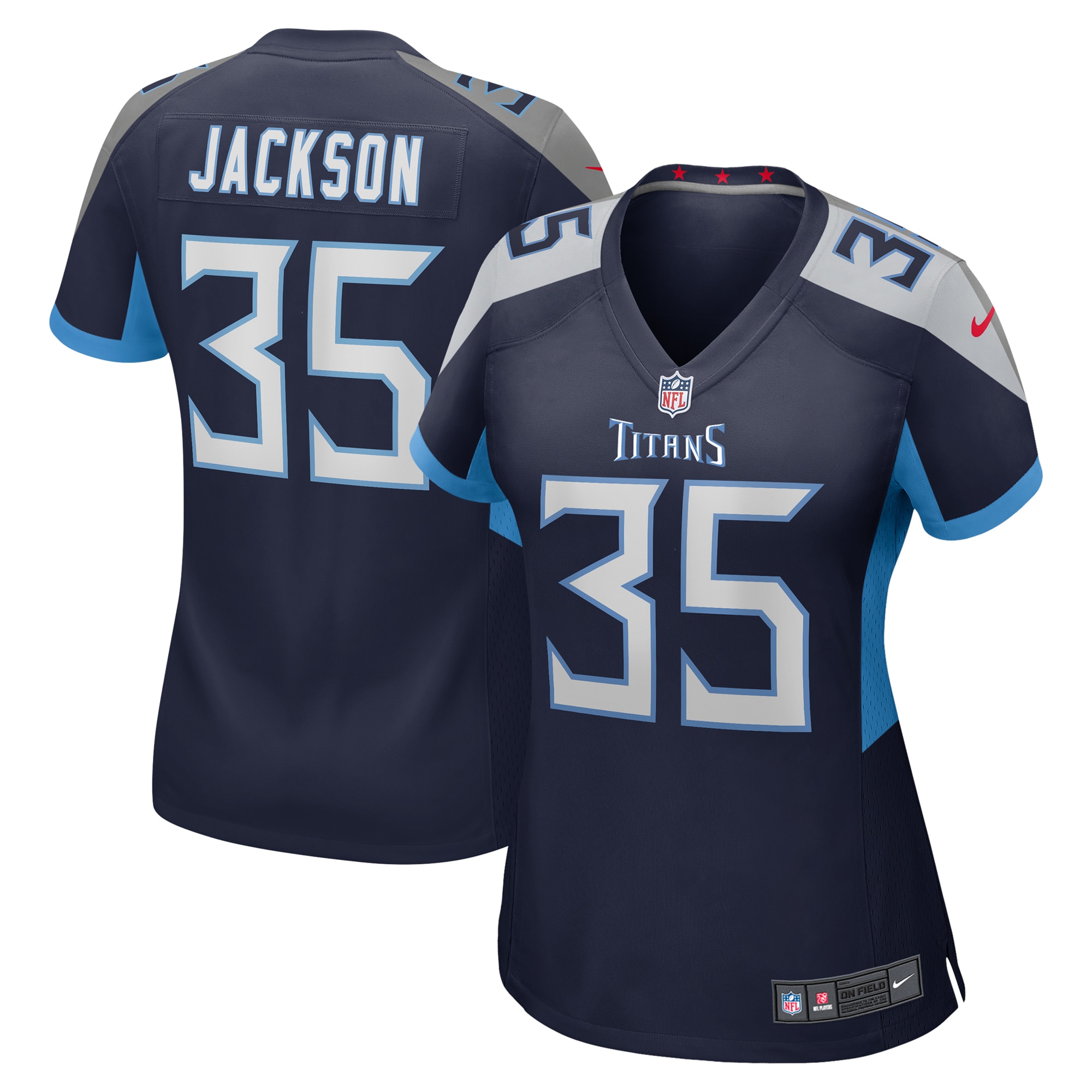 Chris Jackson Tennessee Titans Nike Women's Game Jersey - Navy - vstockx