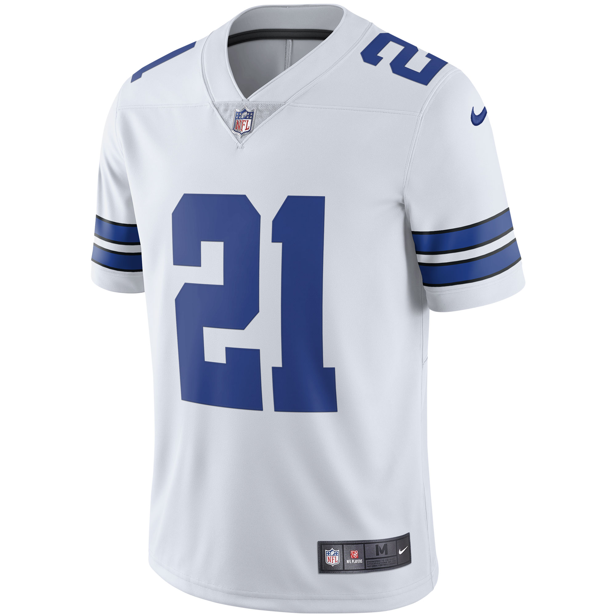 Ezekiel Elliott Dallas Cowboys Nike Vapor Limited Player Jersey - White - vstockx