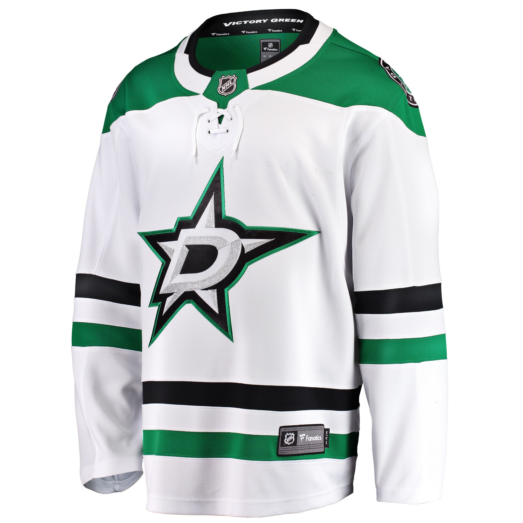 Dallas Stars Fanatics Branded Breakaway Away Jersey - White - vstockx