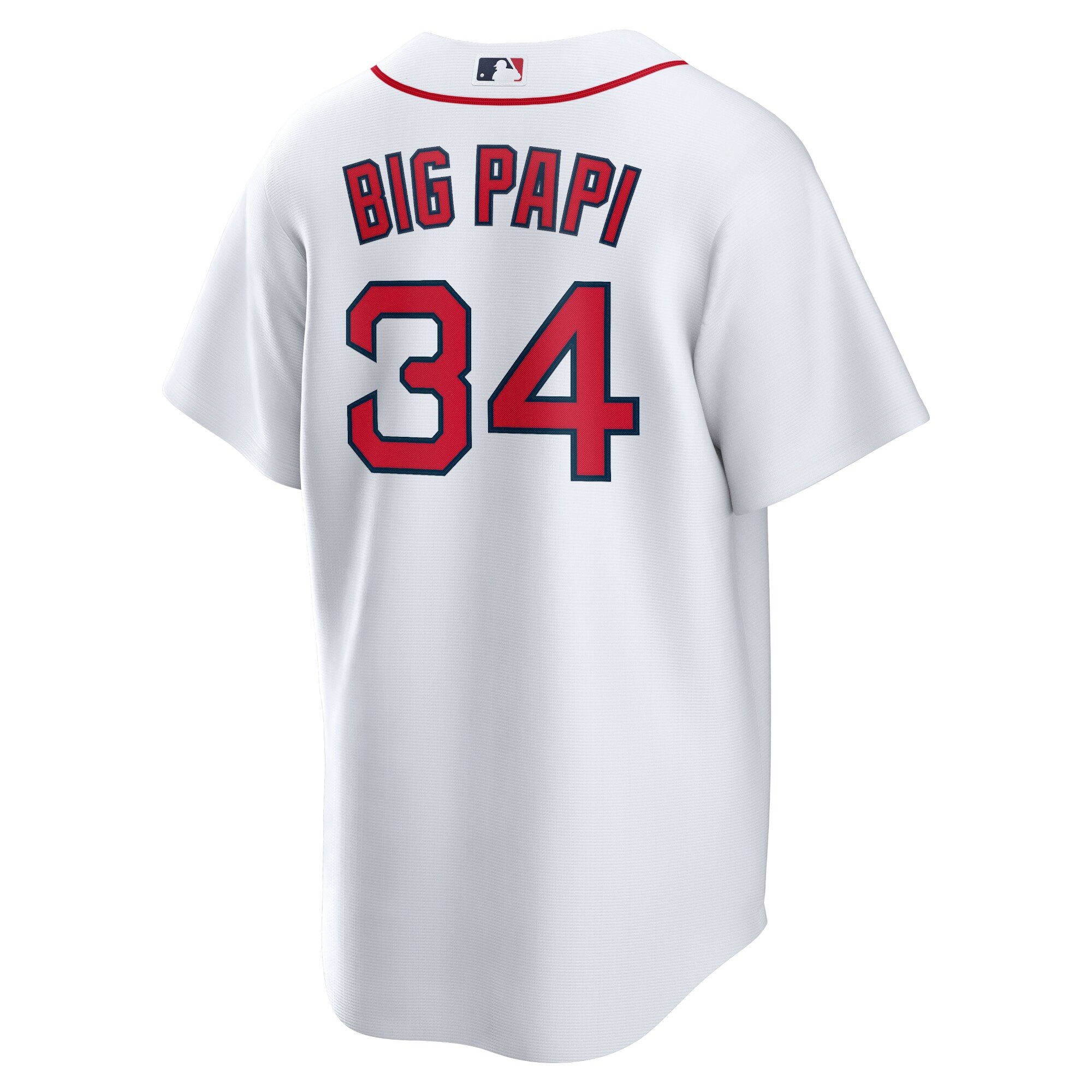 David Ortiz Boston Red Sox Nike Big Papi Replica Jersey - White - vstockx
