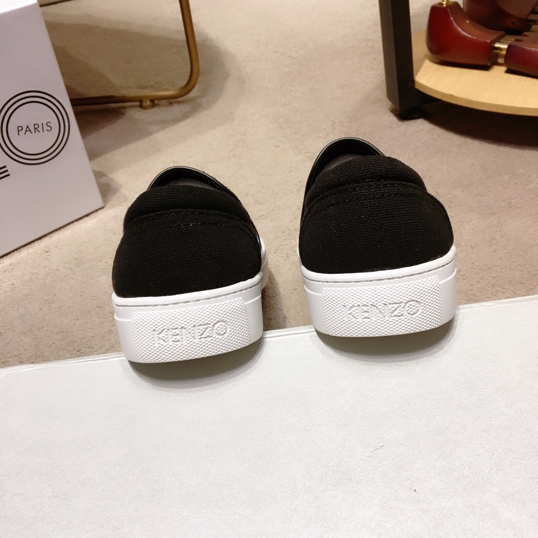 Kenzo K-SKATE Tiger canvas slip-on sneakers 21 - vstockx