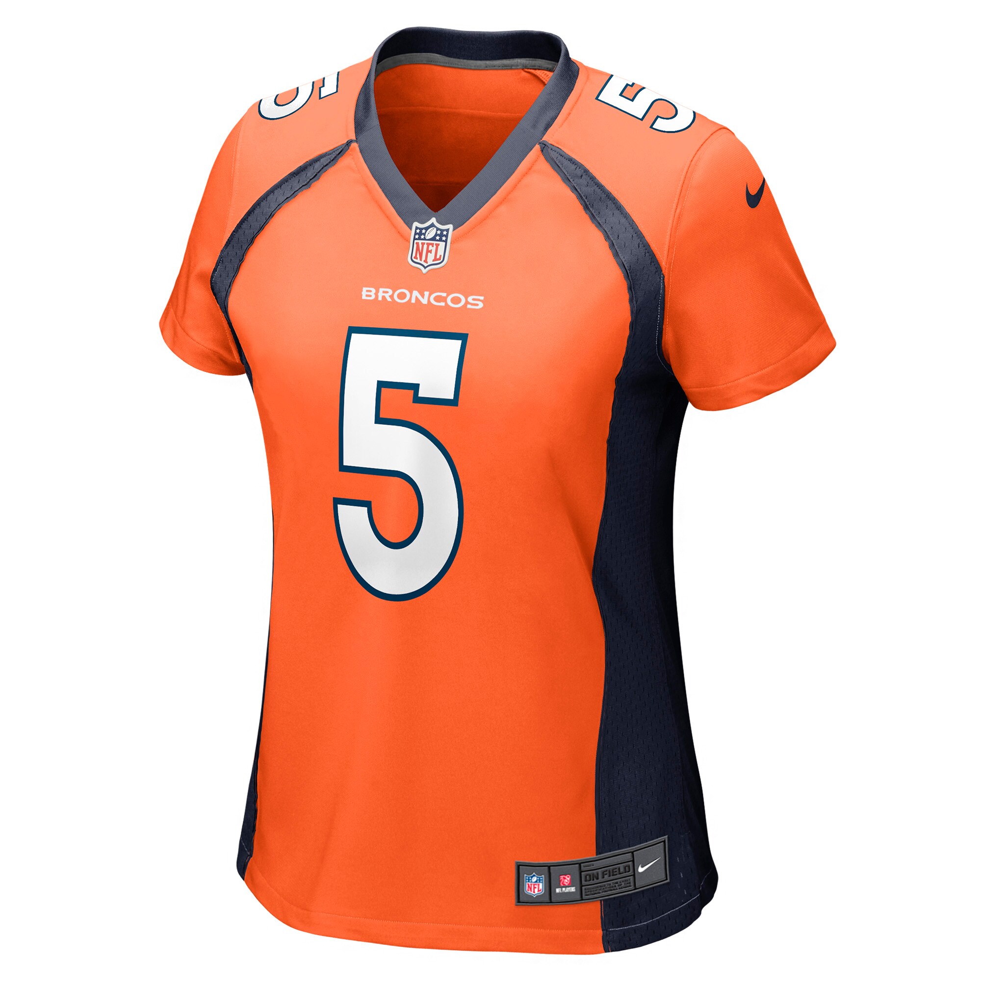 Teddy Bridgewater Denver Broncos Nike Women's Game Jersey - Orange - vstockx