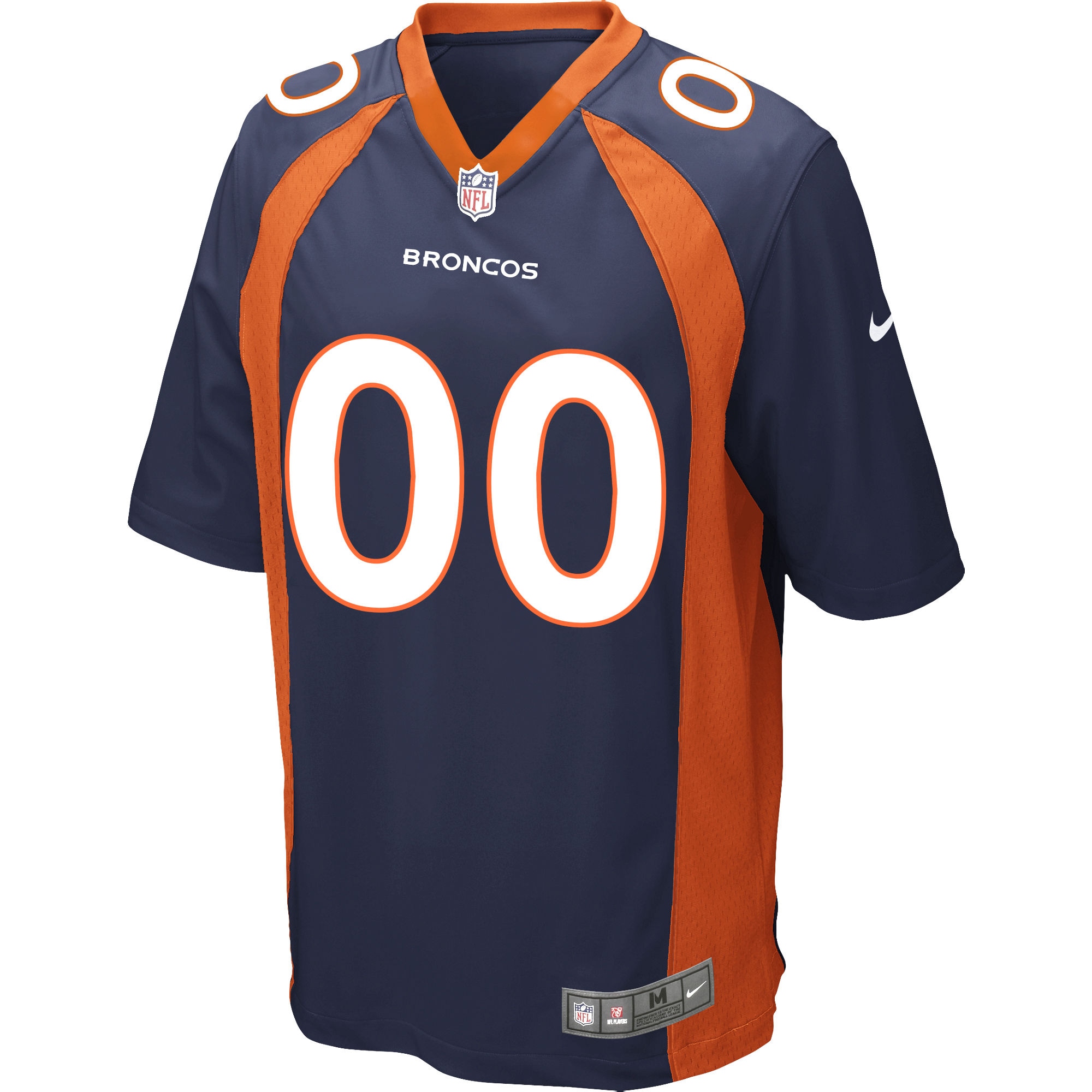 Denver Broncos Nike Alternate Custom Game Jersey - Navy - vstockx