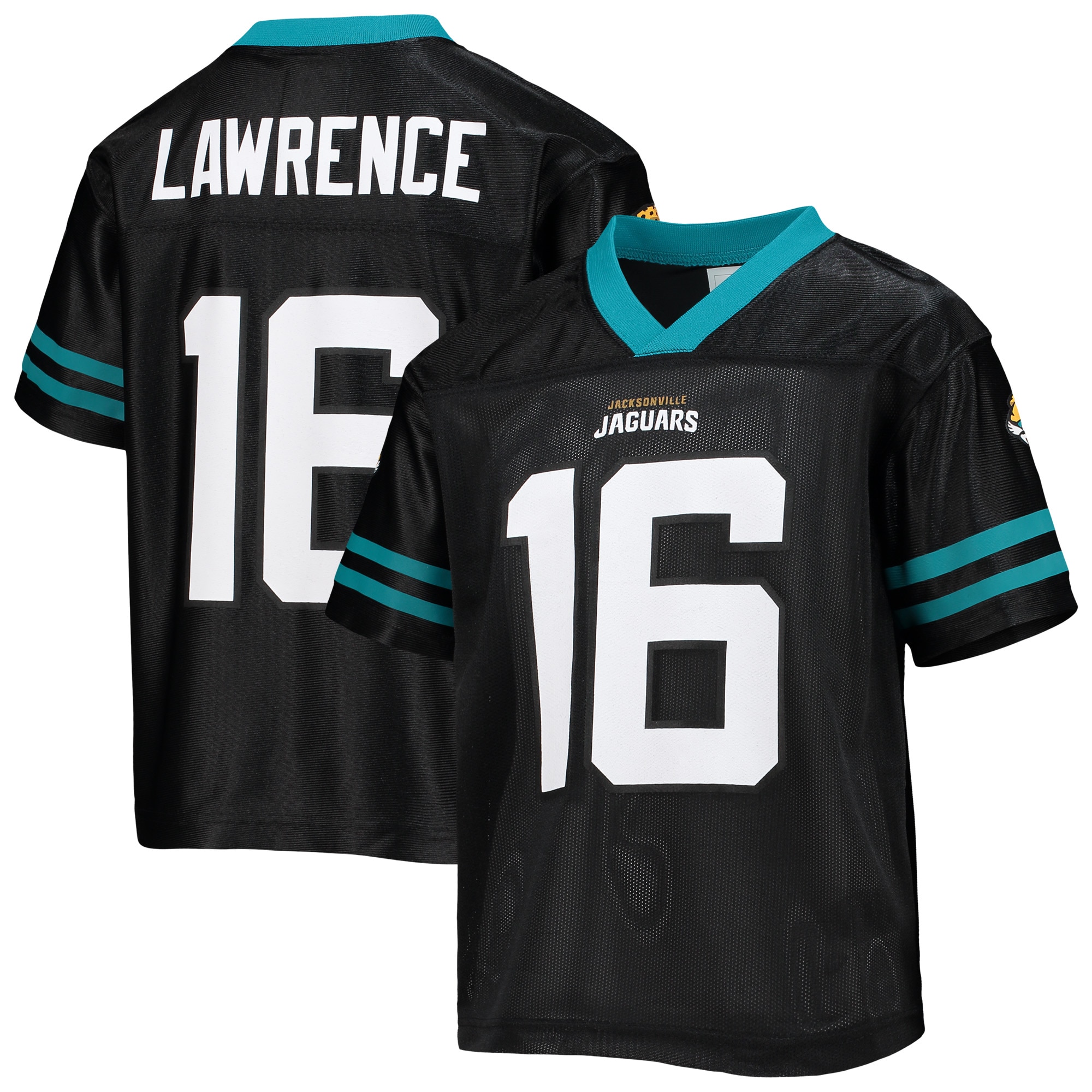 Youth Trevor Lawrence Black Jacksonville Jaguars Replica Jersey - vstockx