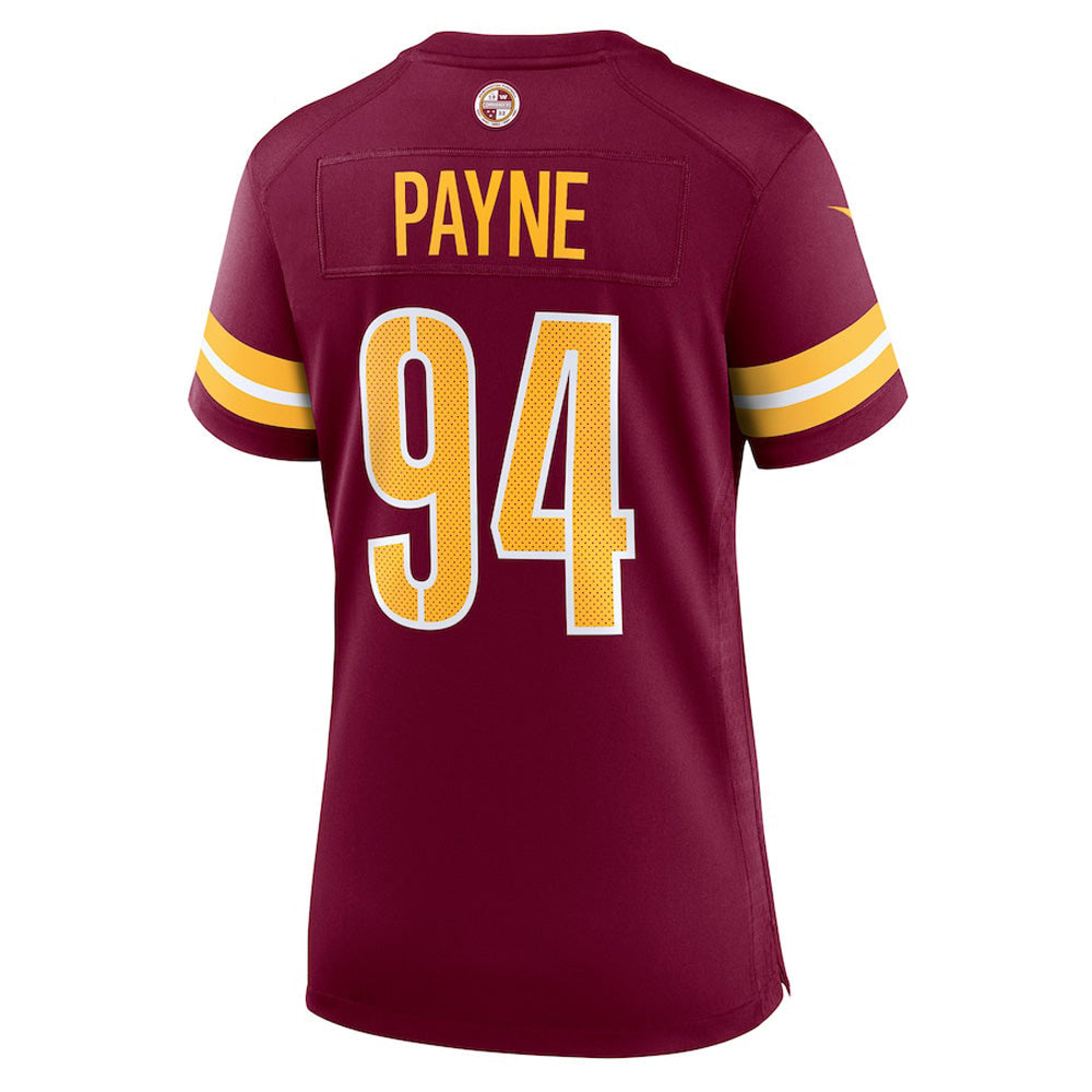 Women's Washington Commanders DaRon Payne Game Jersey - Burgundy - vstockx