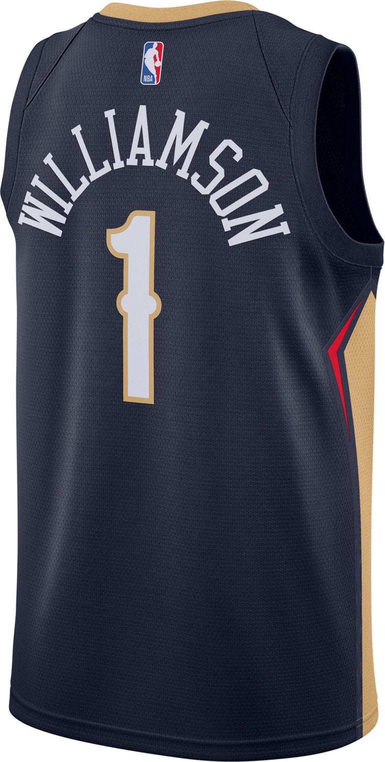 Nike Men's New Orleans Pelicans Zion Williamson Swingman Jersey - vstockx