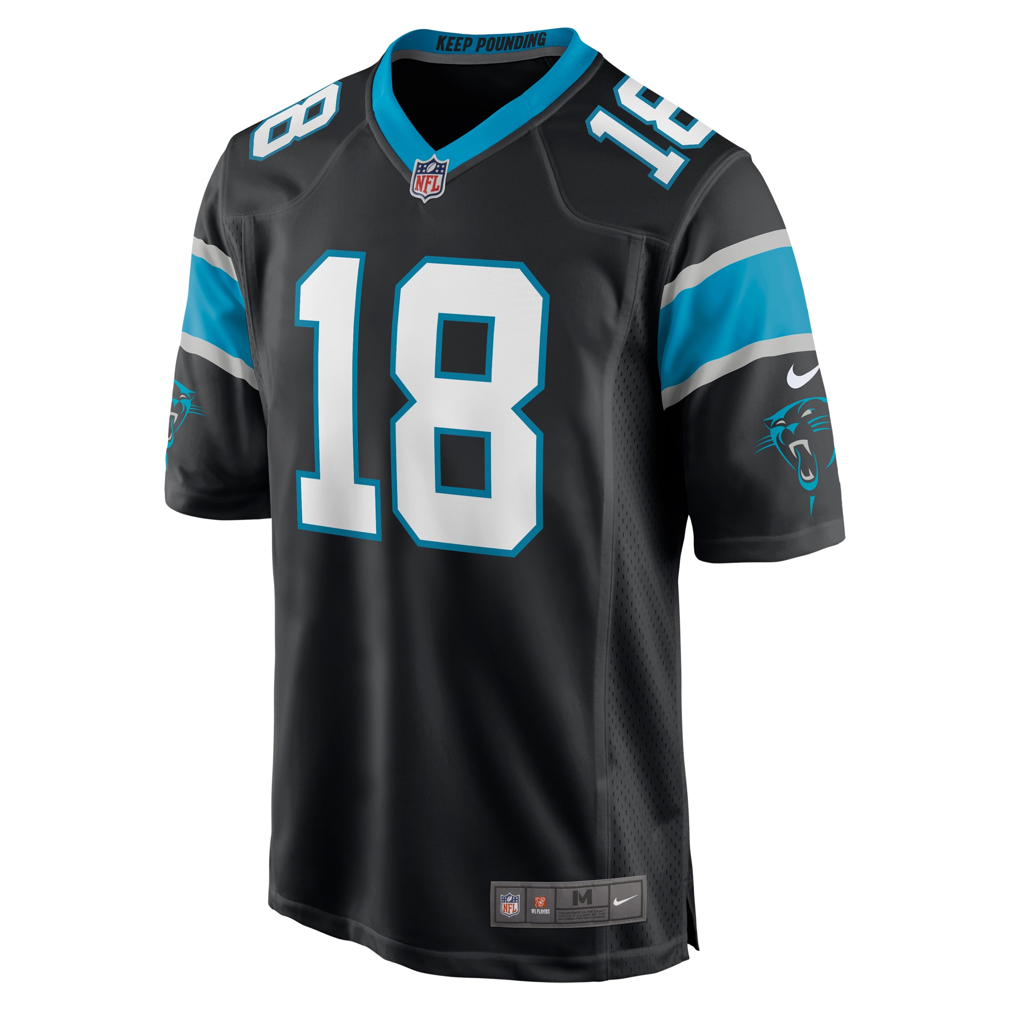 Damiere Byrd Carolina Panthers Nike Game Player Jersey - Black - vstockx
