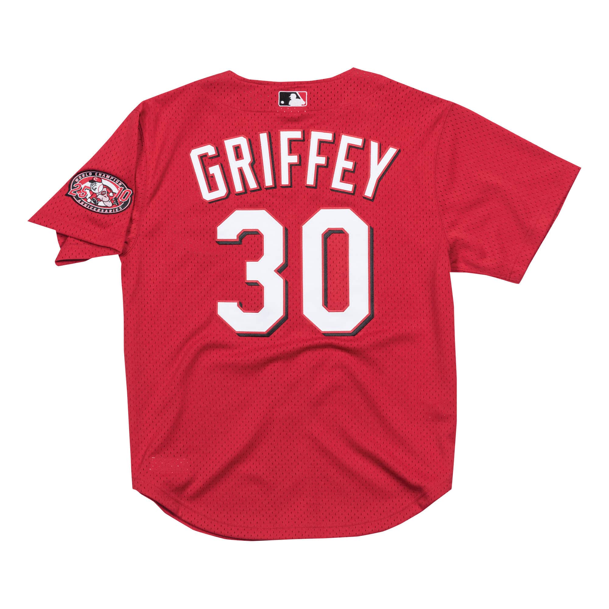 Authentic Mesh BP Jersey Cincinnati Reds 2000 Ken Griffey Jr. - vstockx