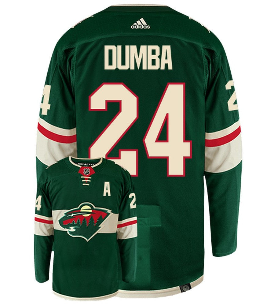 Matt Dumba Minnesota Wild Adidas Primegreen Authentic NHL Hockey Jersey - vstockx