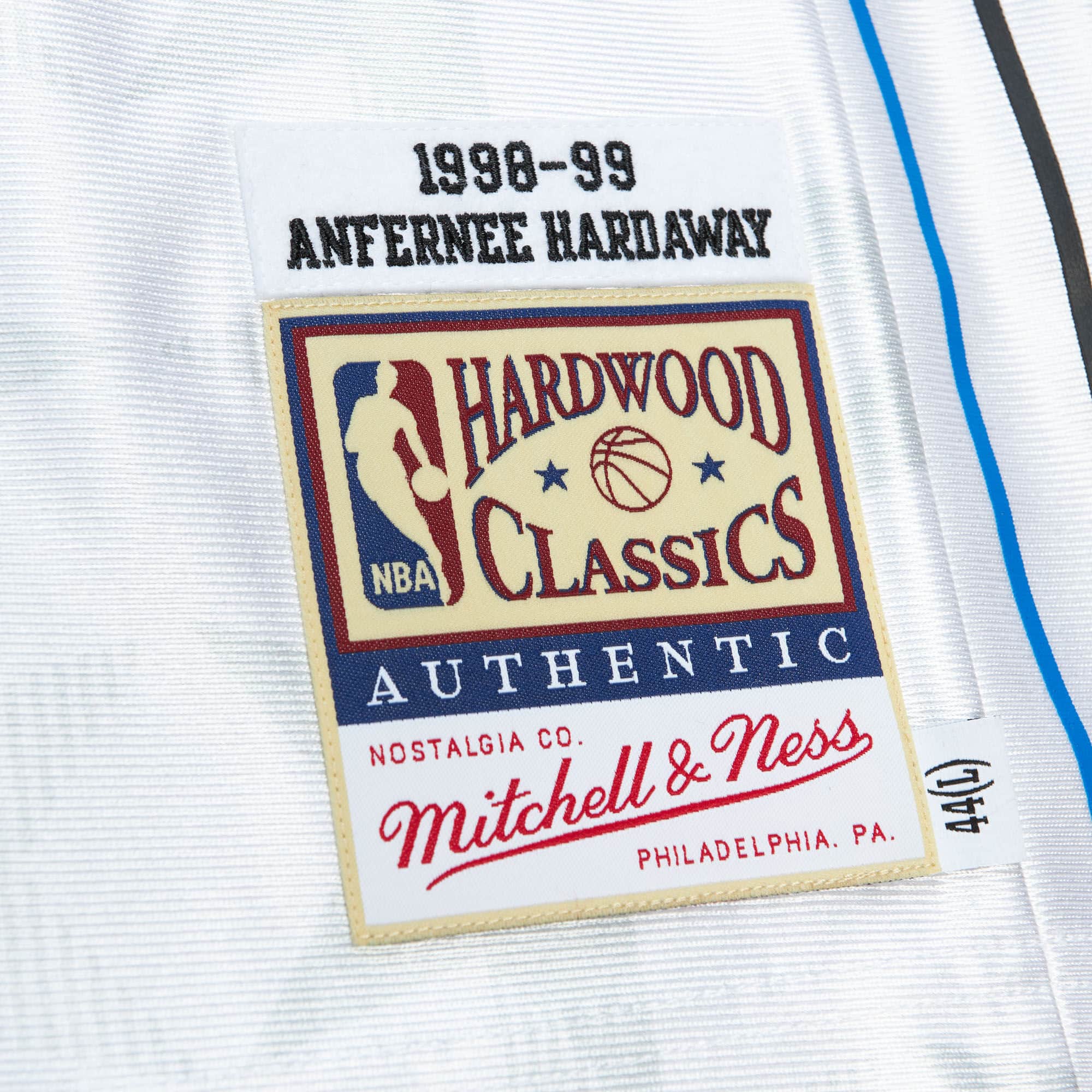 Authentic Anfernee Hardaway Orlando Magic Home 1998-99 Jersey - vstockx
