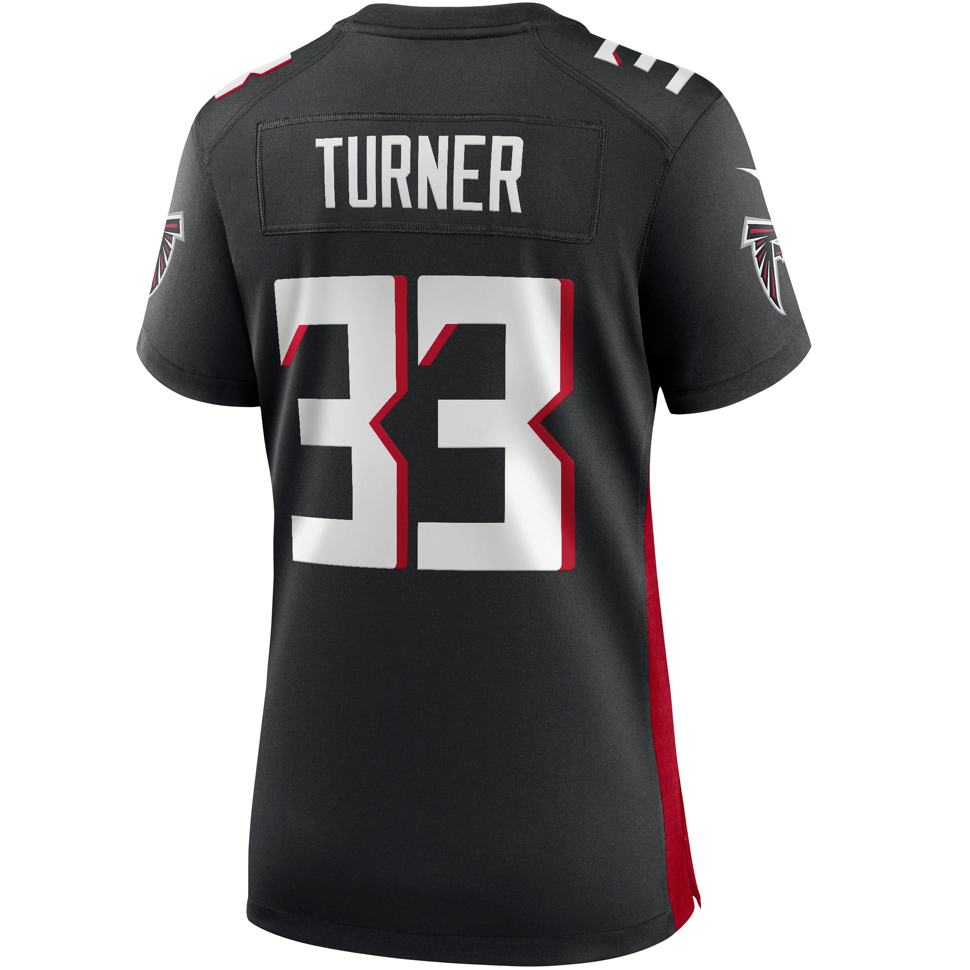Michael Turner Atlanta Falcons Nike Women's Game Retired Player Jersey - Black - vstockx