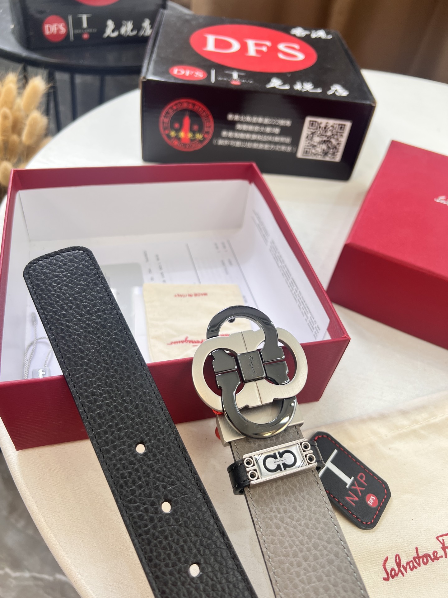 Streetwear Belt Ferragamo 321821size:3.5cm - vstockx