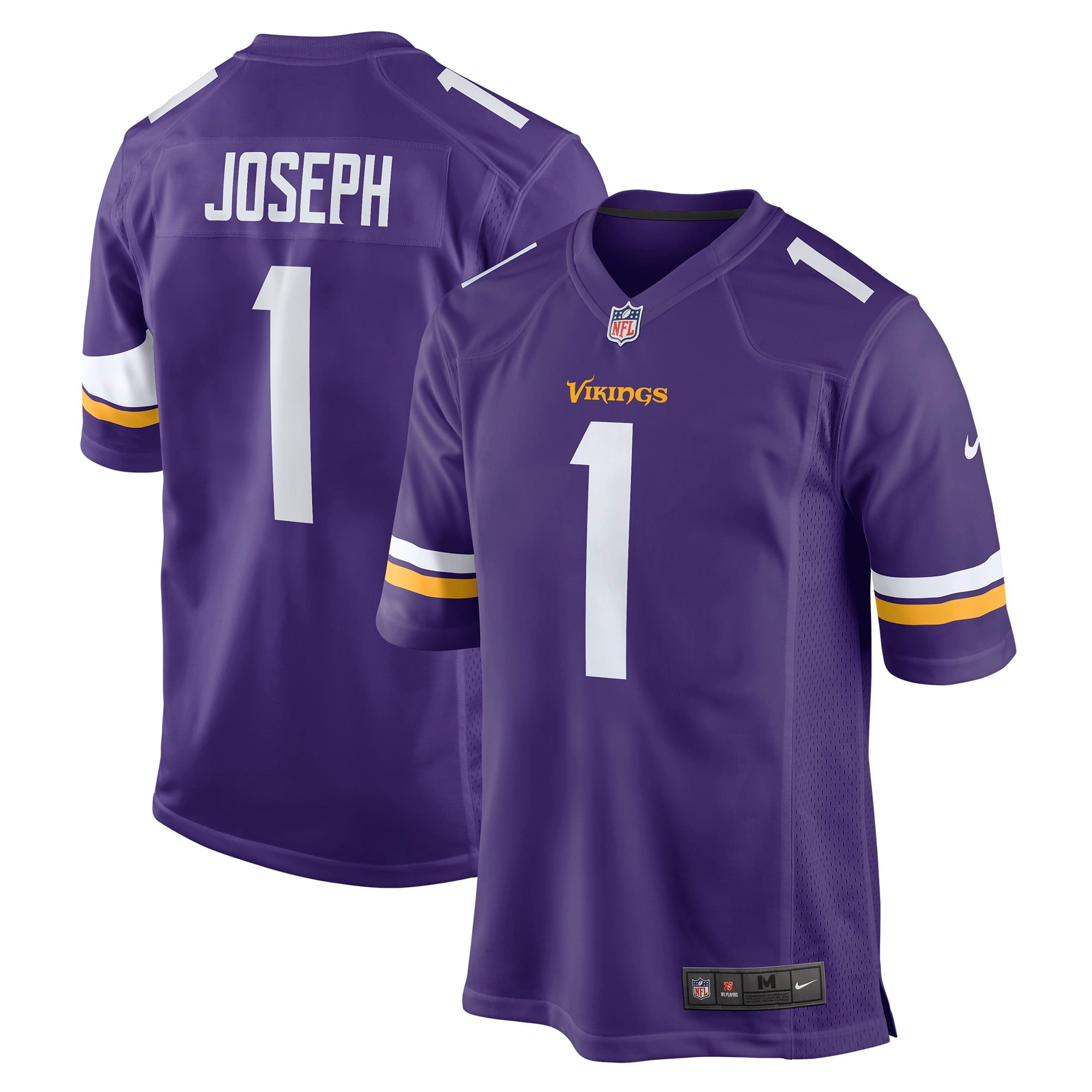 Men's Nike Greg Joseph Purple Minnesota Vikings Game Jersey - vstockx