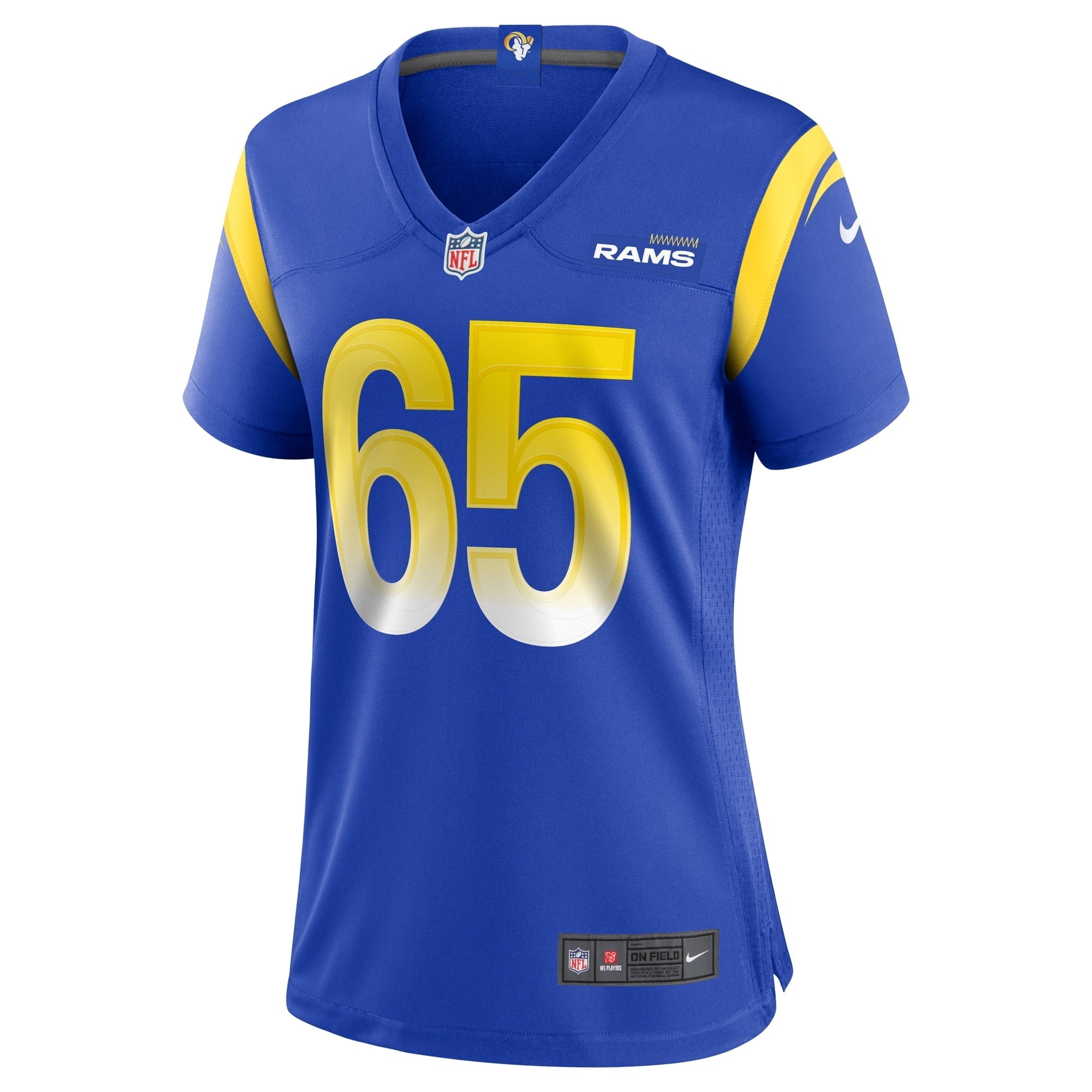 Women's Nike Coleman Shelton Royal Los Angeles Rams Game Jersey - vstockx