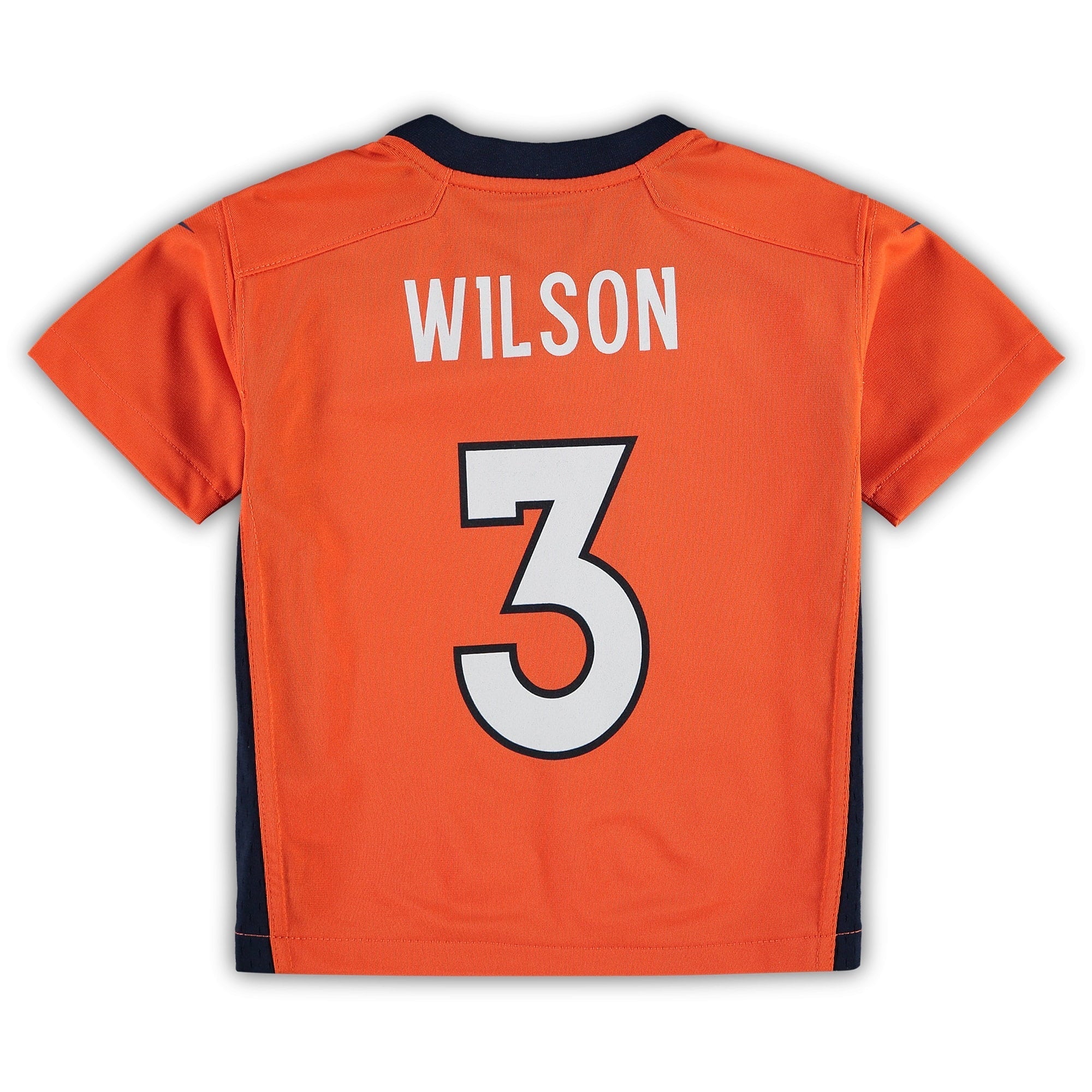 Preschool Nike Russell Wilson Orange Denver Broncos Game Jersey - vstockx